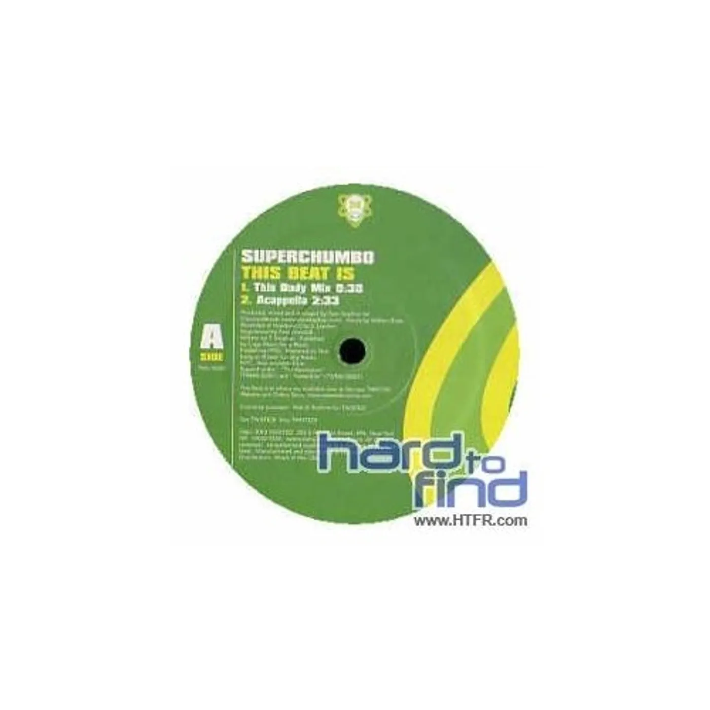 Superchumbo THIS BEAT IS Vinyl Record