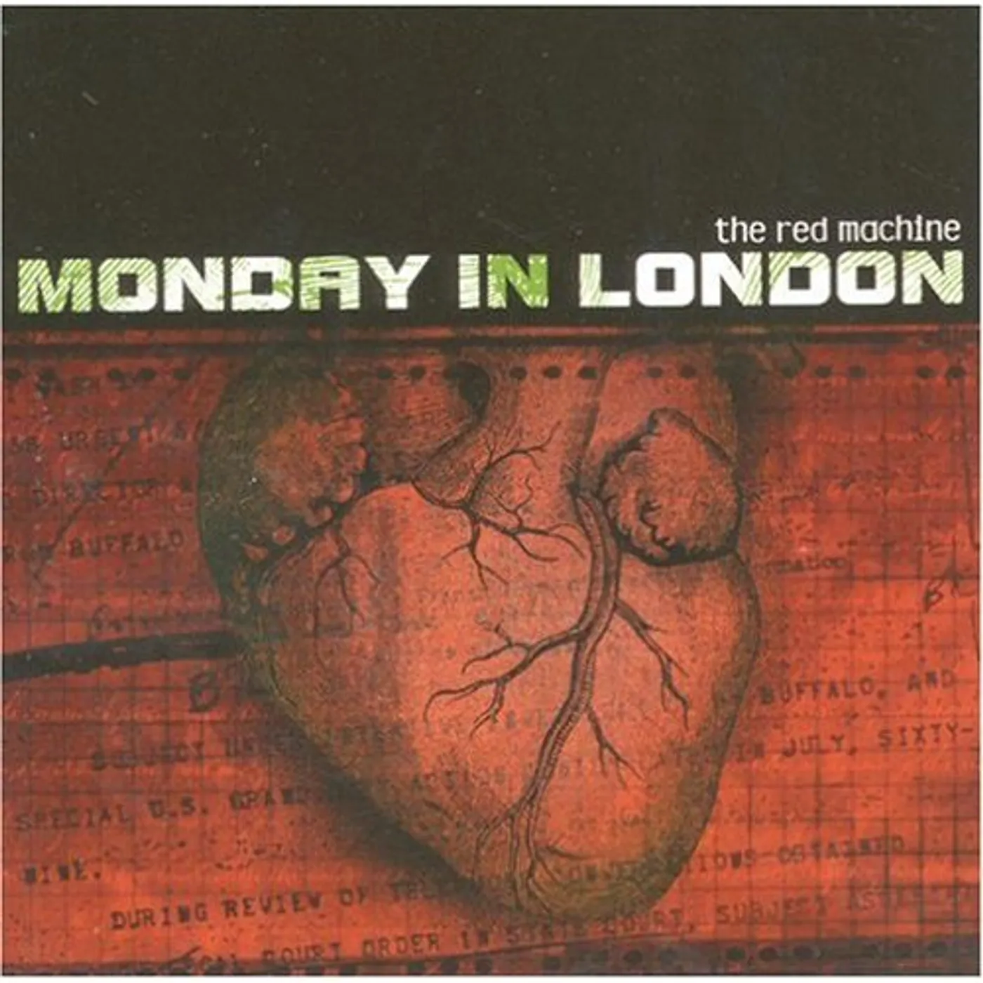 Monday In London RED MACHINE CD