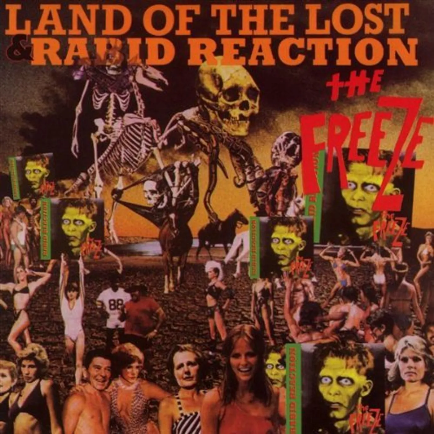 The Freeze LAND OF THE LOST / RABID REACTION CD