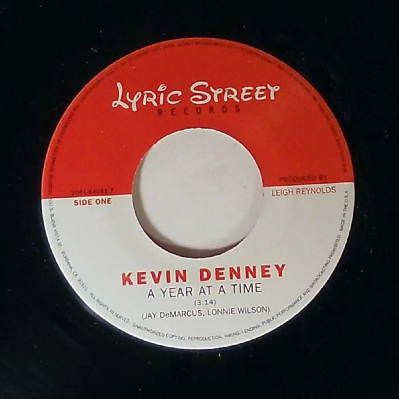 Kenny Denney YEAR AT A TIME Vinyl Record