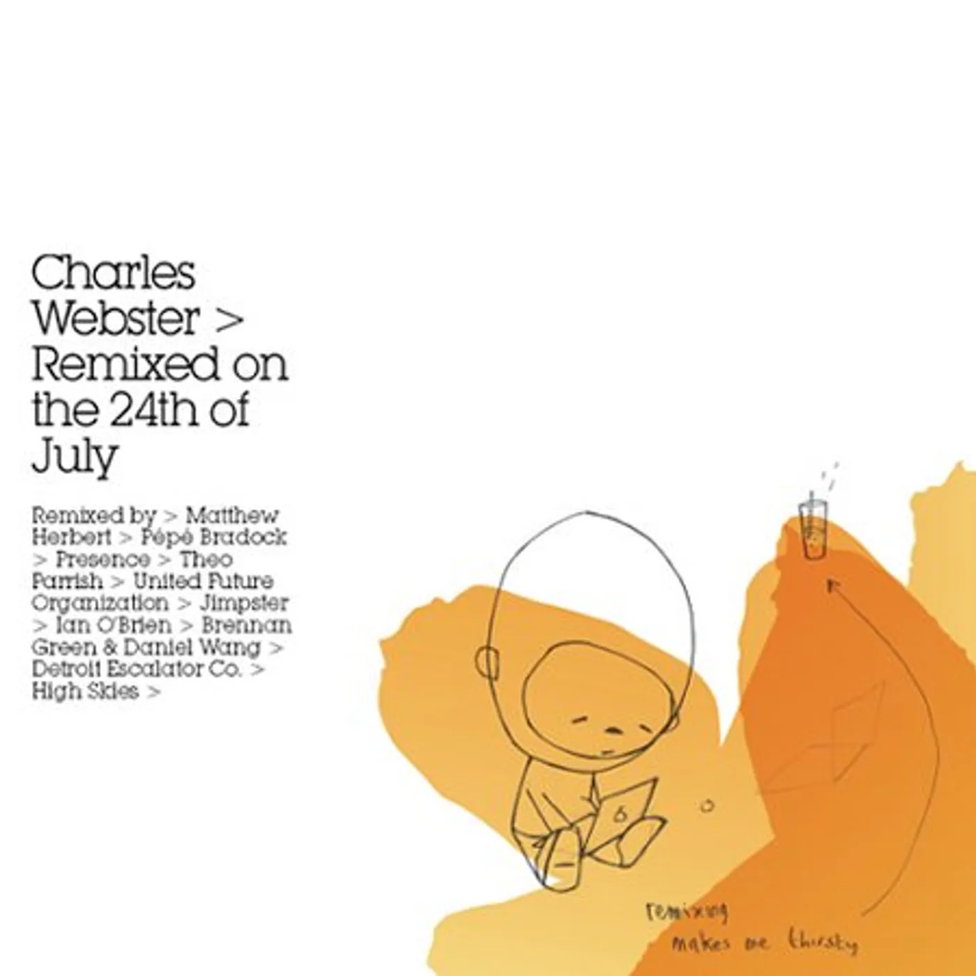 Charles Webster REMIXED ON THE 24TH OF JULY CD
