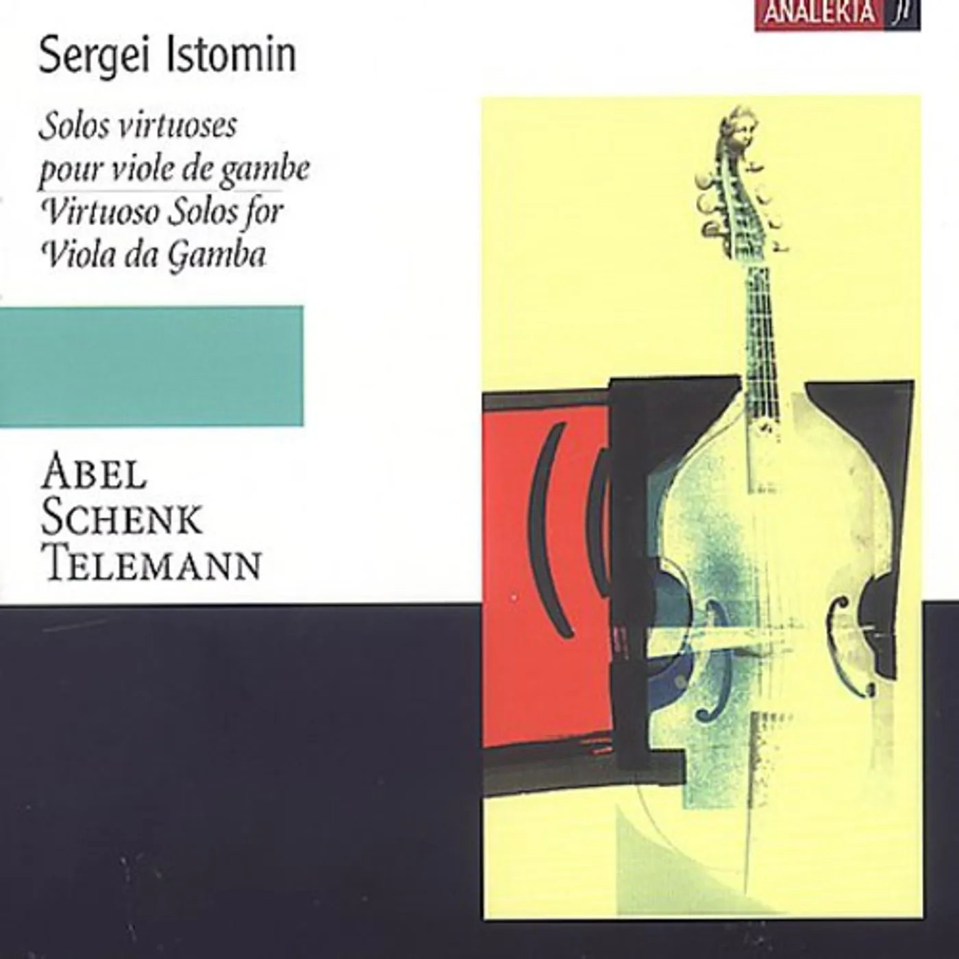 Sergei Istomin VIRTUOSO SOLOS FOR VIOLA DA GAMBA CD