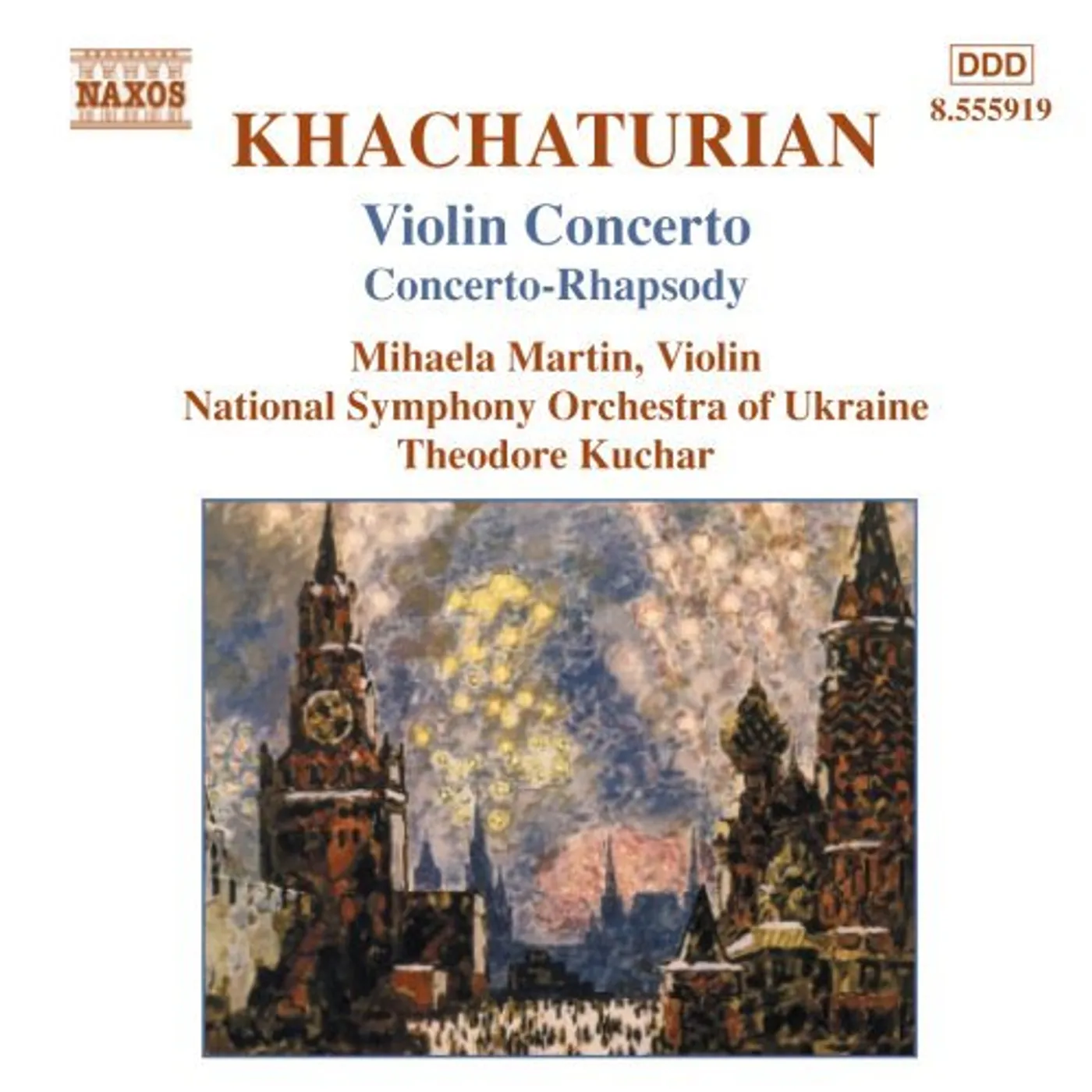 Khachaturian VIOLIN CONCERTOS CD