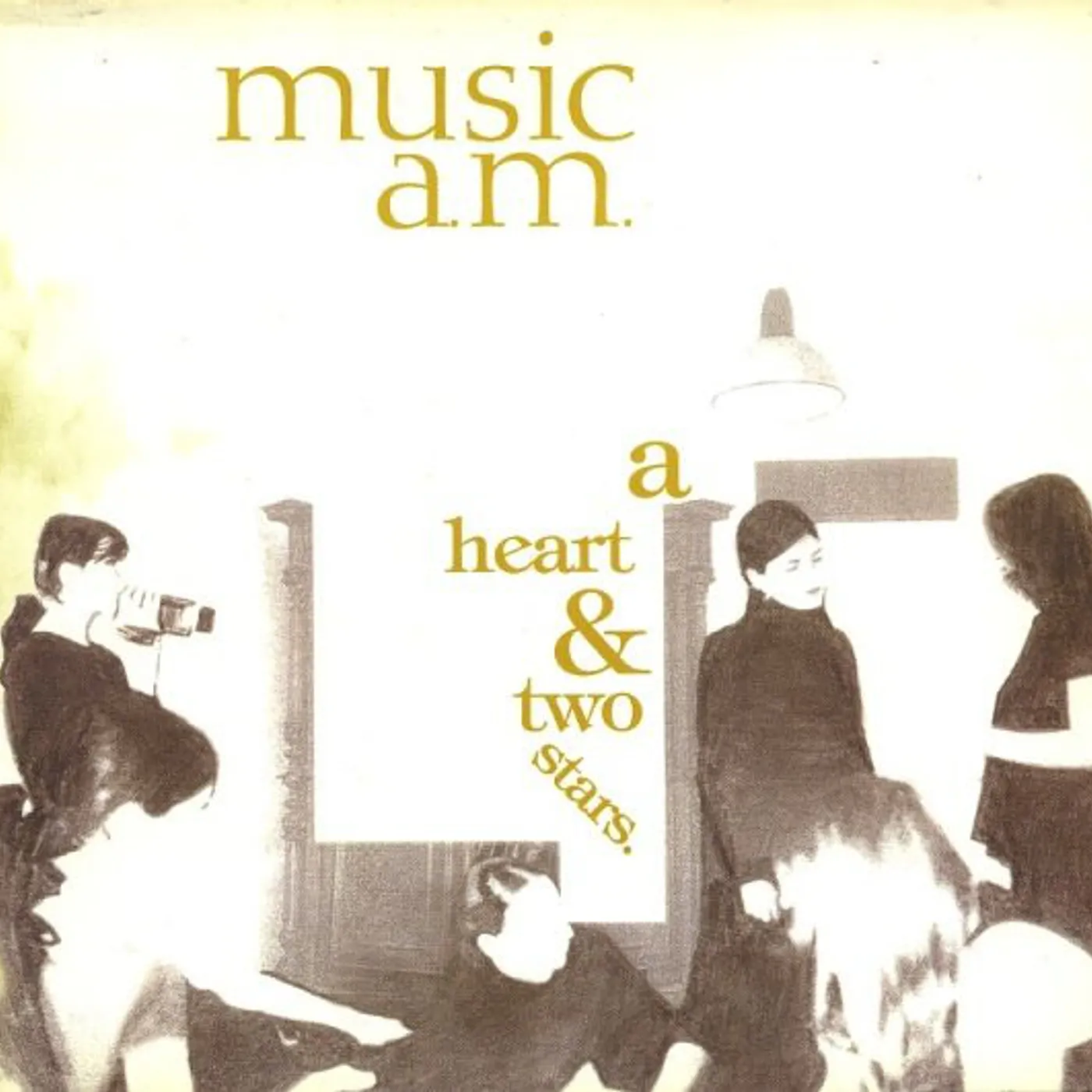 Music A.M. HEART & TWO STARS Vinyl Record