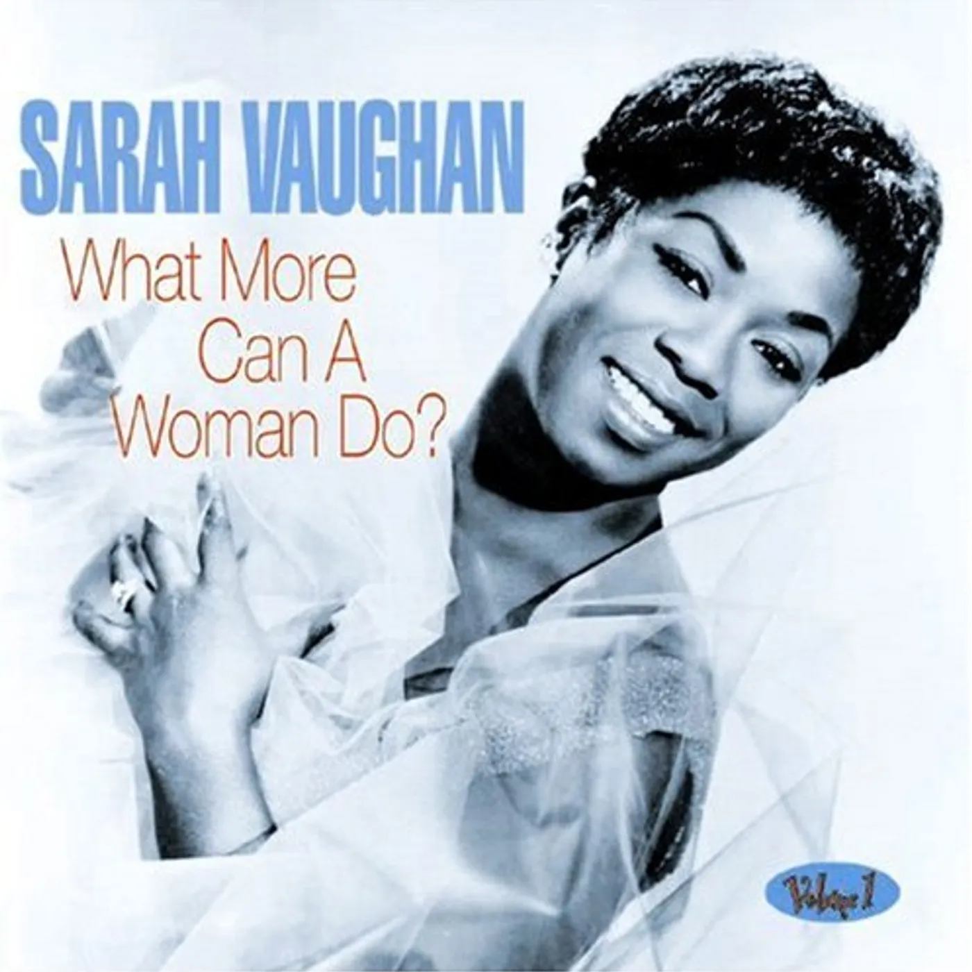 Sarah Vaughan WHAT MORE CAN A WOMAN DO CD