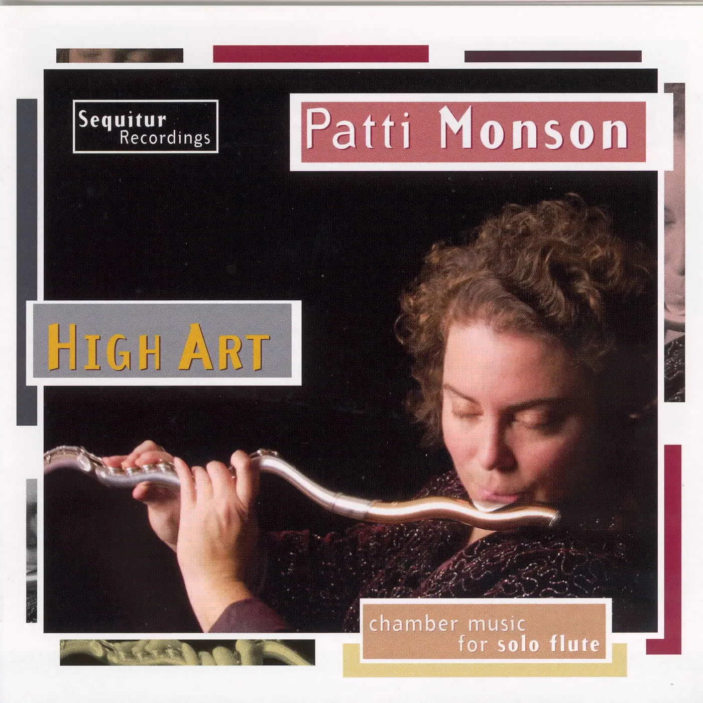 Patti Monson HIGH ART: CHAMBER MUSIC FOR SOLO FLUTE CD