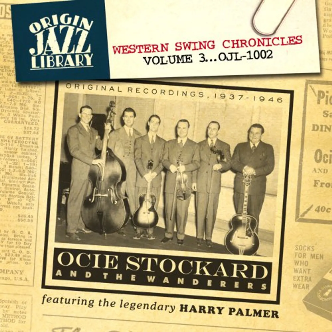 Ocie Stockard WESTERN SWING CHRONICLES 3 CD