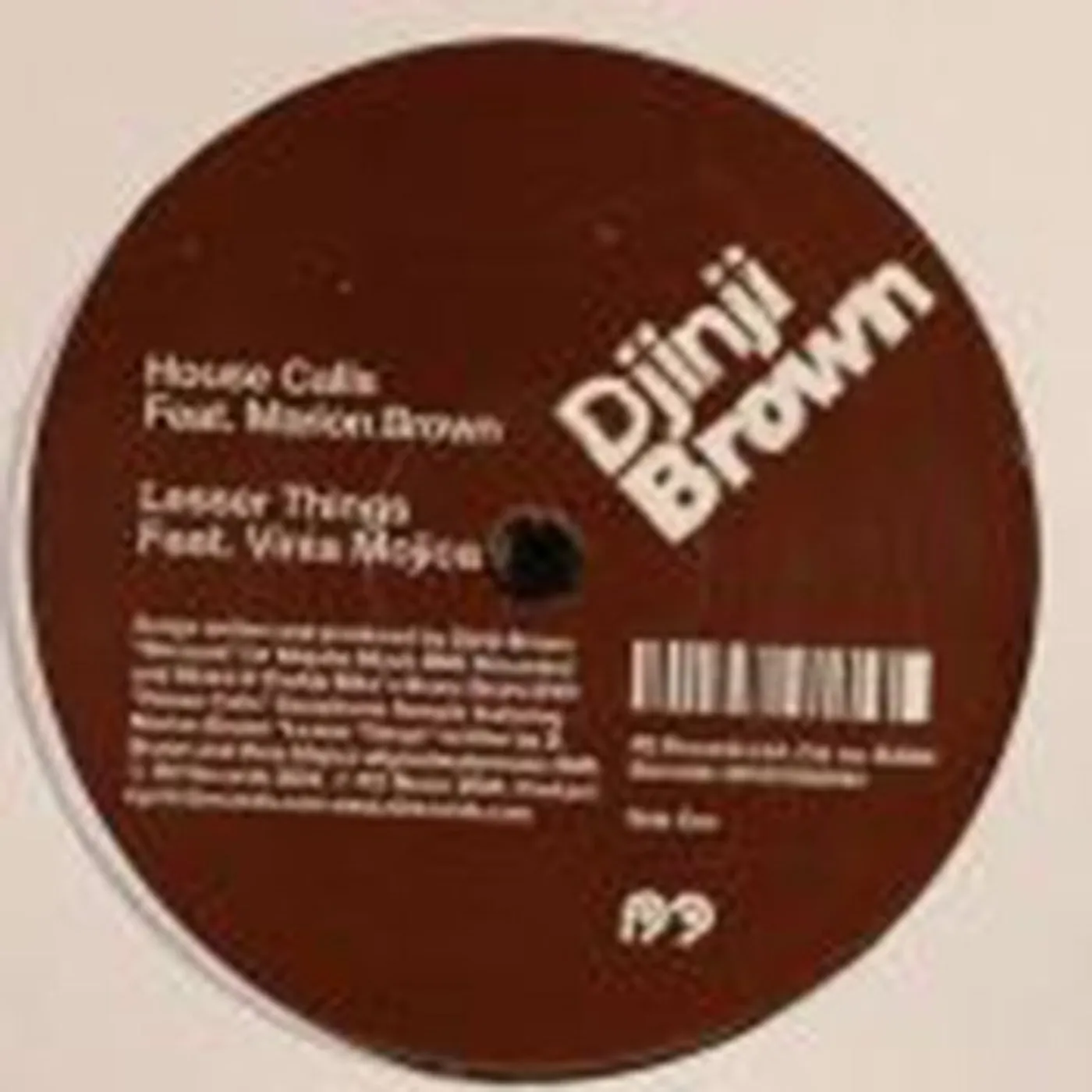 DJINJI BROWN Vinyl Record