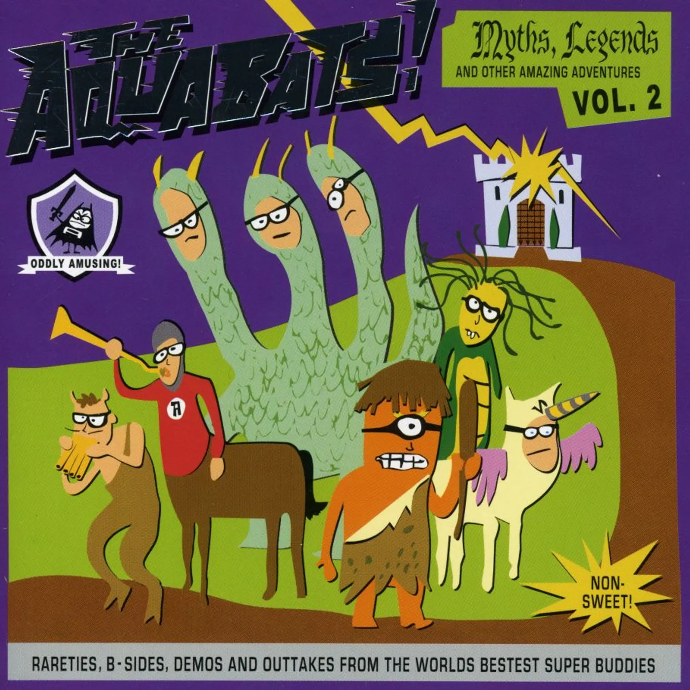 The Aquabats! MYTHS LEGENDS & OTHER AMAZING ADVENTURES 2 CD