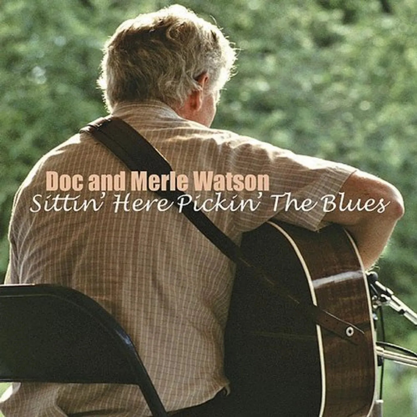 Doc & Merle Watson SITTIN HERE PICKIN THE BLUES CD