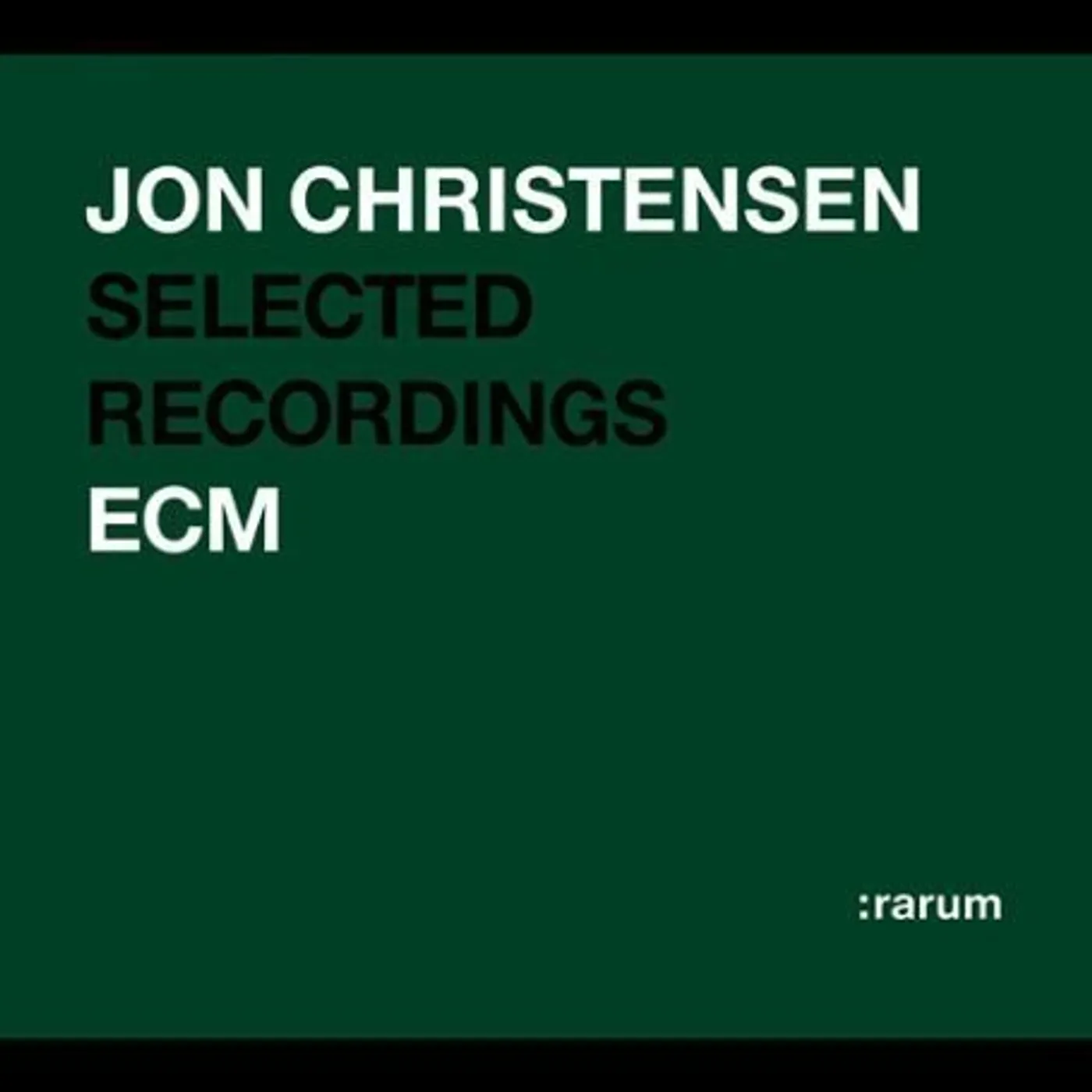 Jon Christensen RARUM XX CD