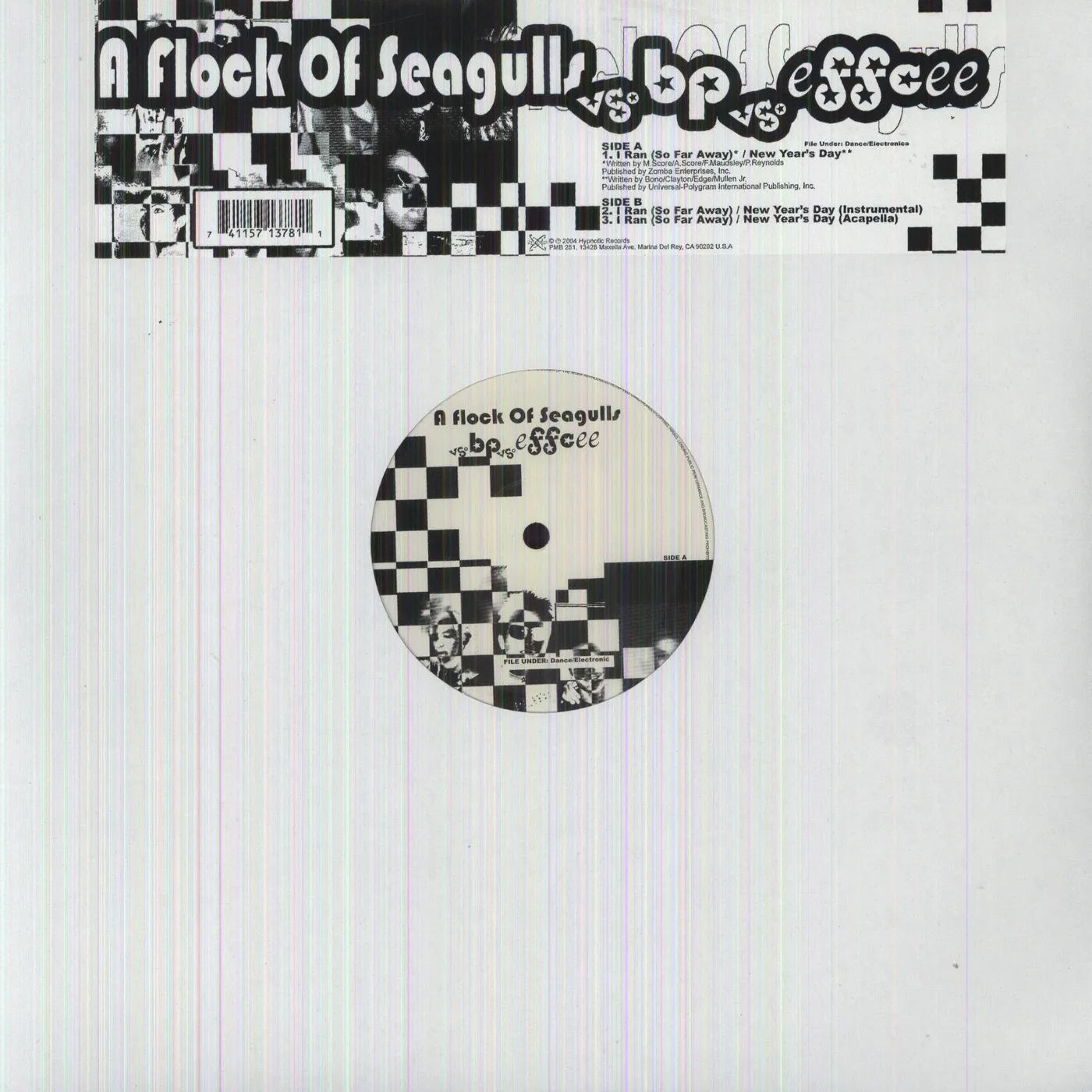 Bp Vs Effcee Vs Flock Of Seagulls I RAN: NEW YEAR'S DAY Vinyl Record