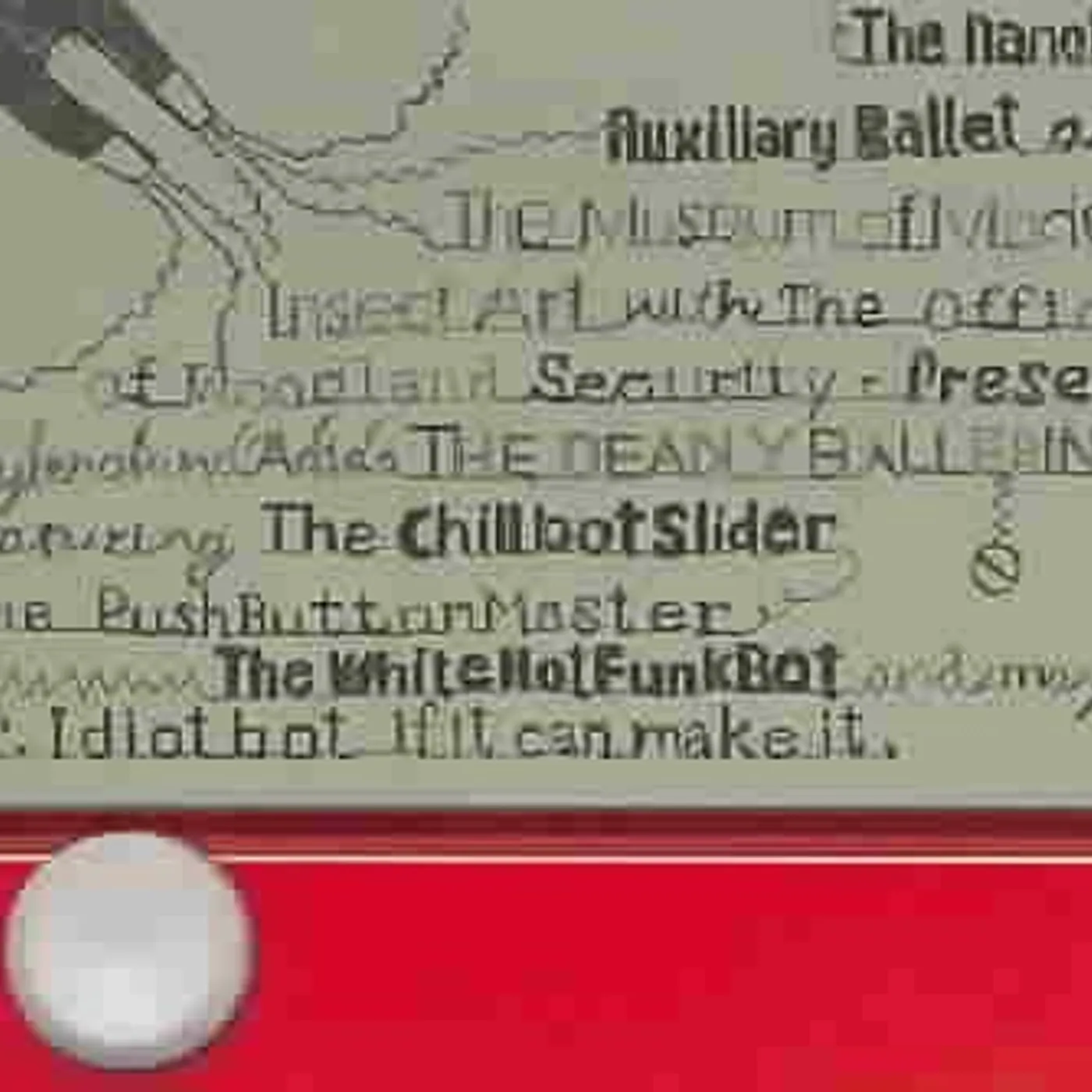 NANOBOT AUXILLIARY BALLET Vinyl Record