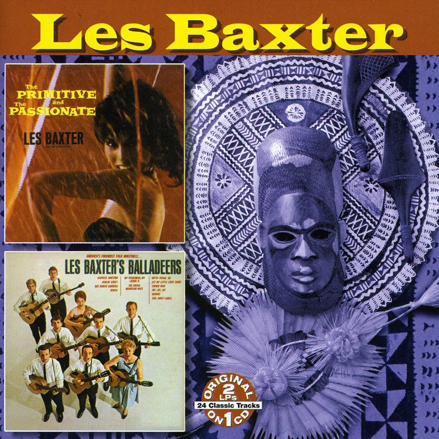 PRIMITIVE & PASSIONATE / LES BAXTER BALLADEERS CD