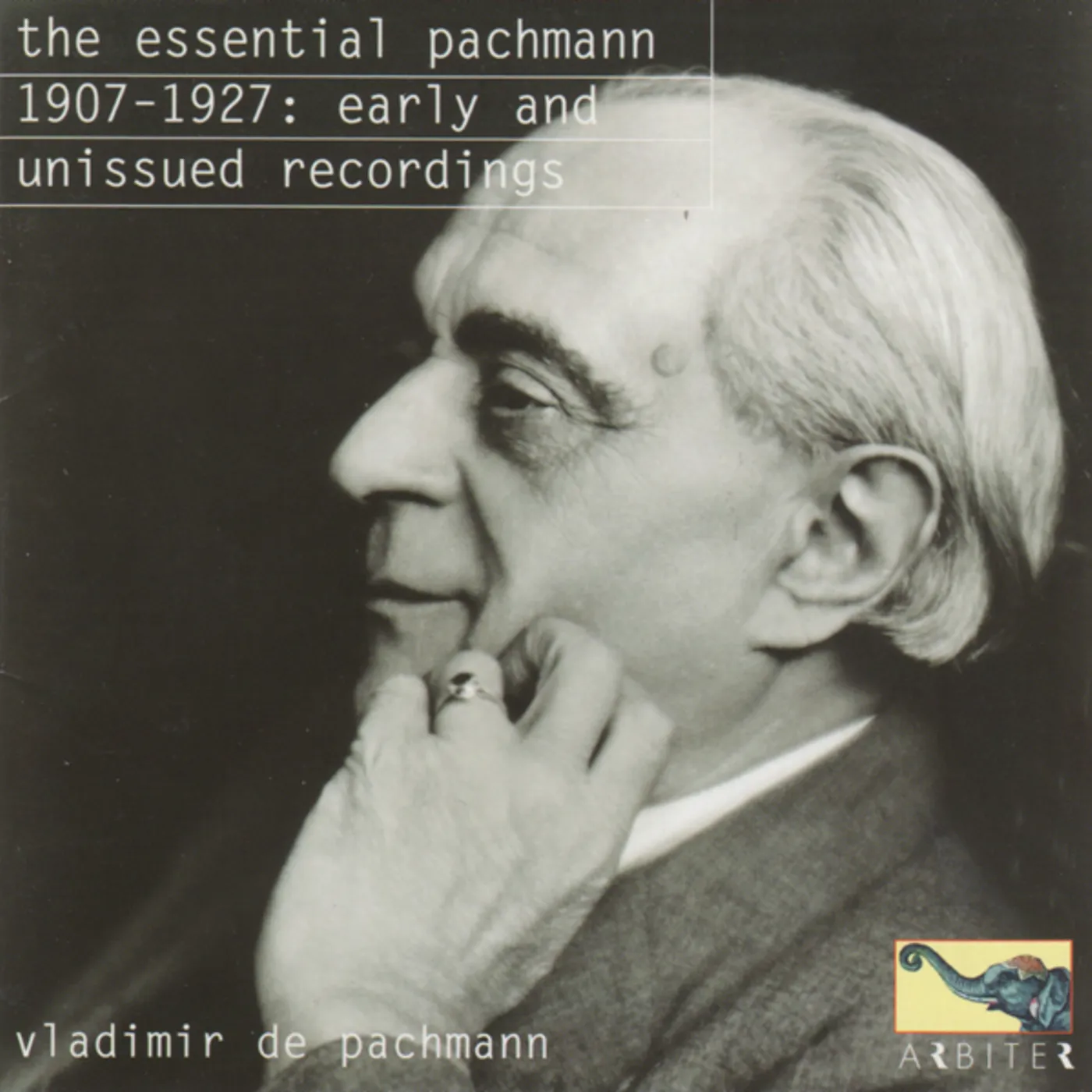ESSENTIAL VLADIMIR DE PACHMANN CD