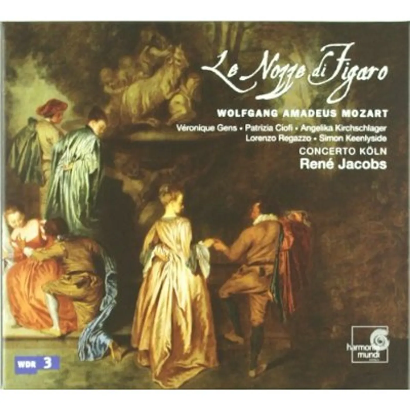 Mozart, Gens, Ciofi, Kirchschlager, Regazzo, Keenlyside, Concerto Köln, Jacobs [Hybrid SACD] LE NOZZE DI FIGARO CD