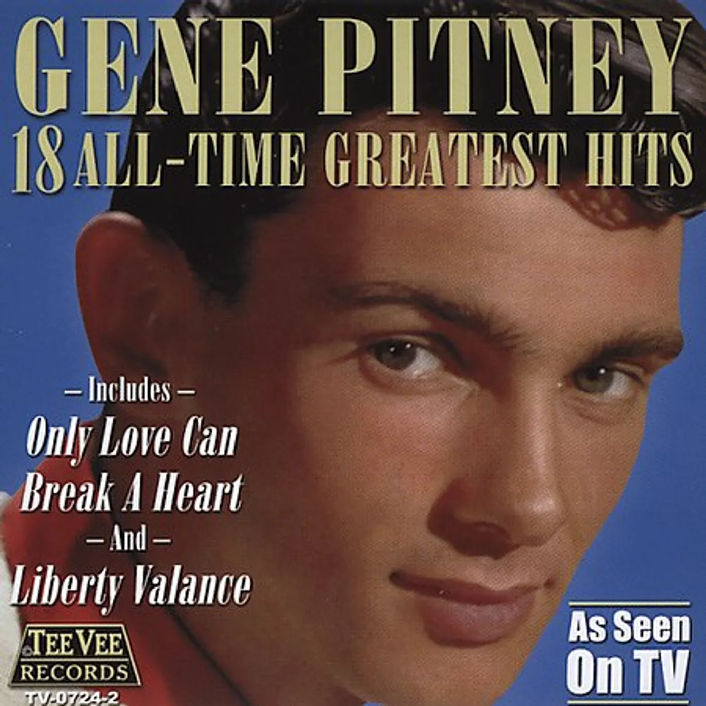 Gene Pitney 18 ALL TIME GREATEST HITS CD