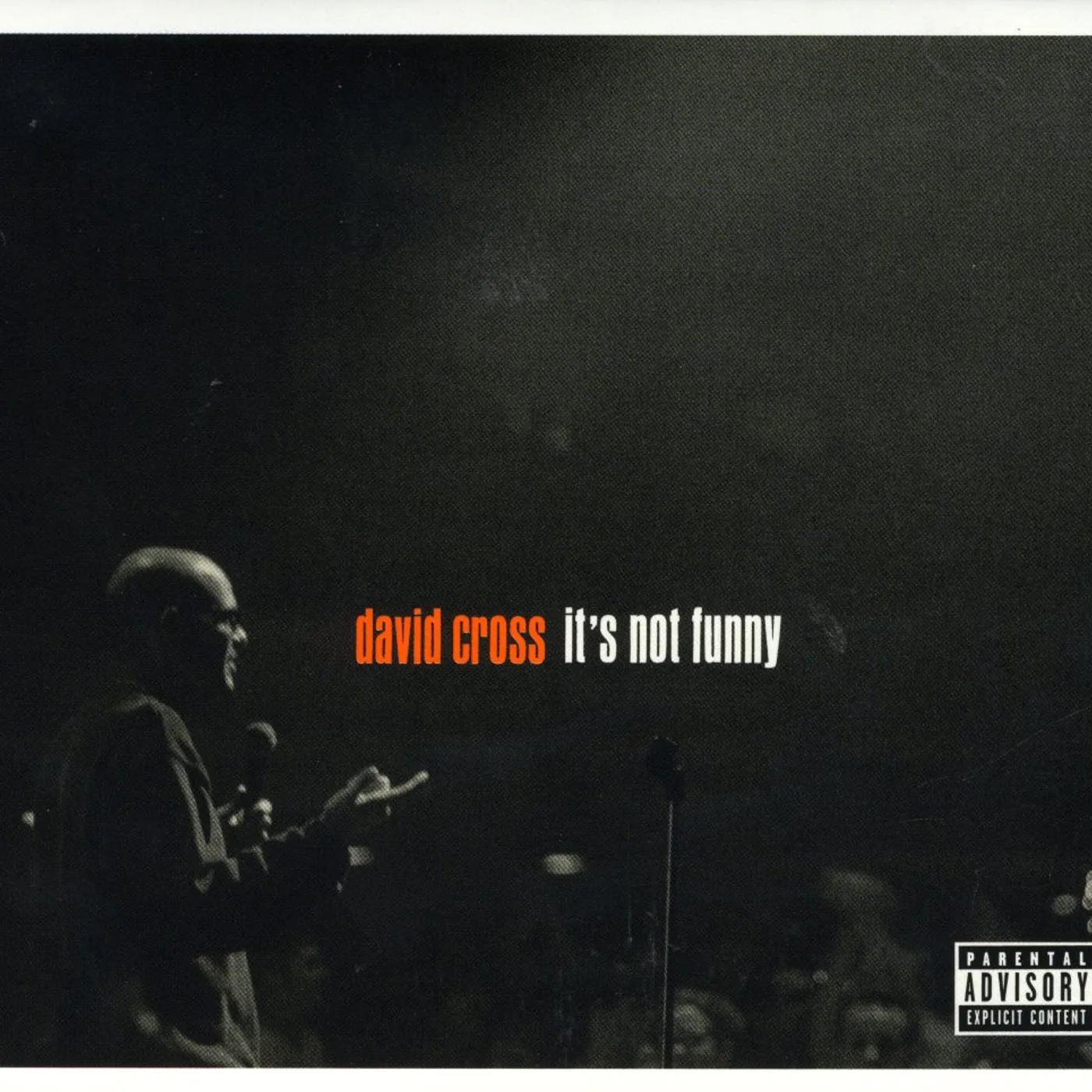 David Cross IT'S NOT FUNNY CD