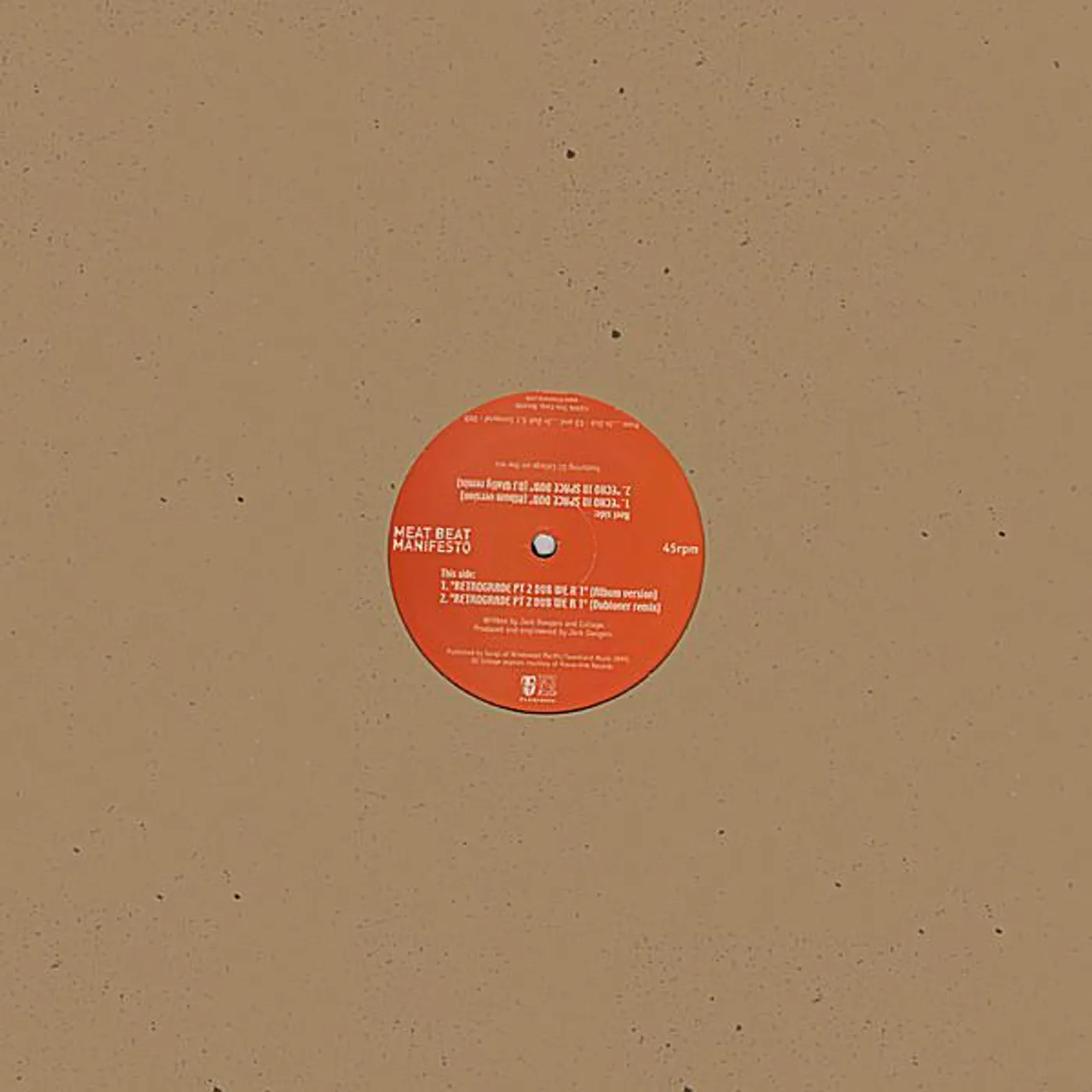 Meat Beat Manifesto ECHO IN SPACE DUB Vinyl Record