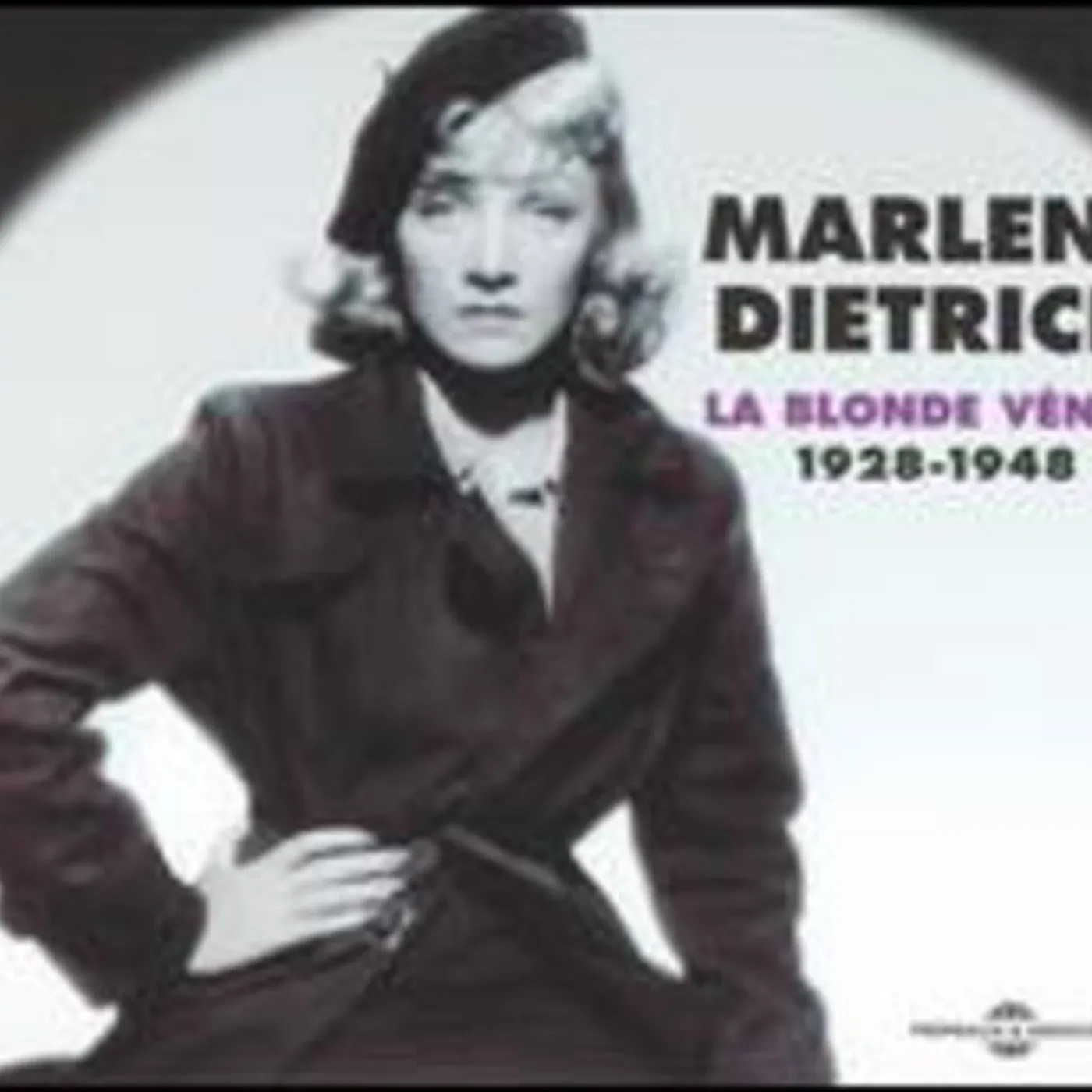 Marlene Dietrich LA BLONDE VENUS 1928-1948 CD