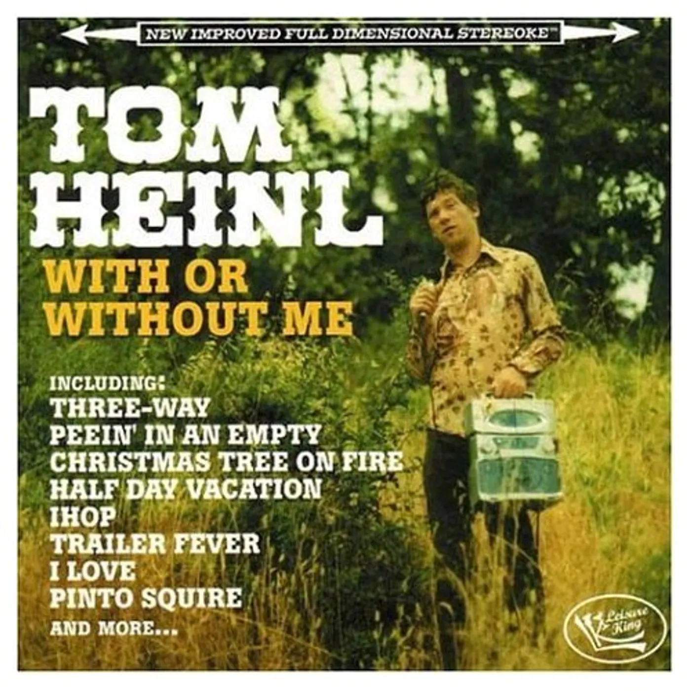 Tom Heinl WITH OR WITHOUT ME CD