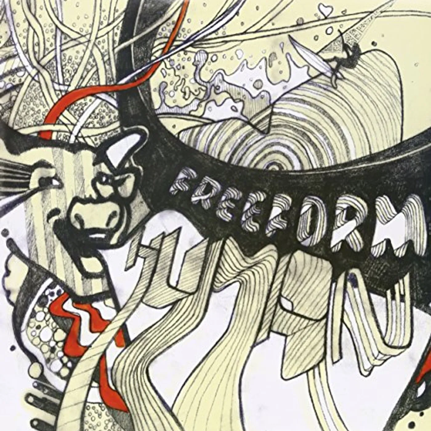 Freeform Human Vinyl Record