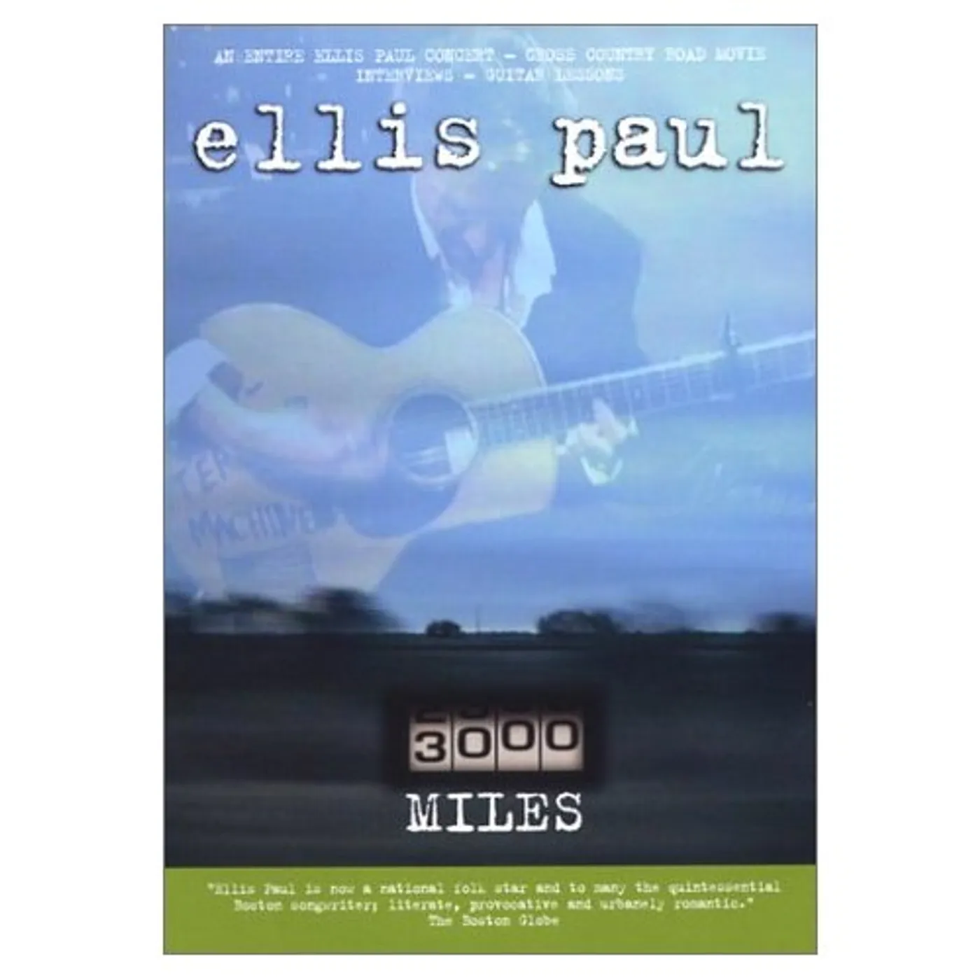 Ellis Paul 3000 MILES DVD