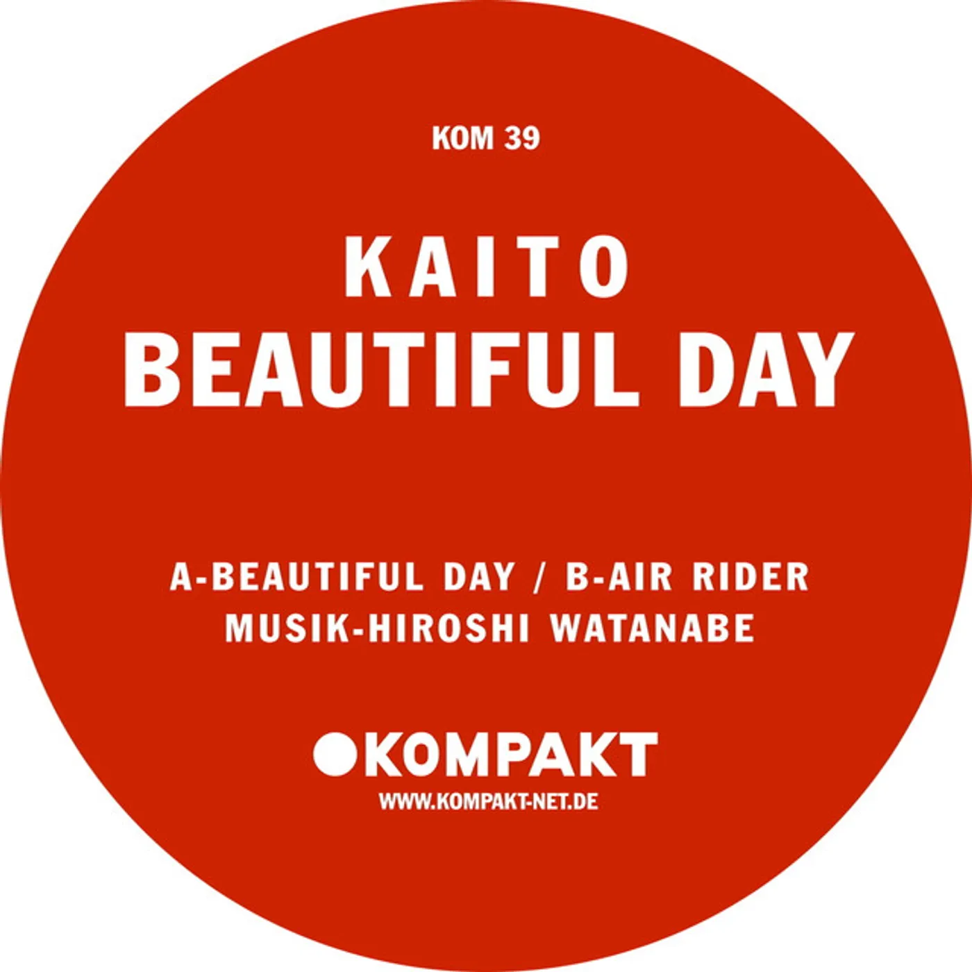 Kaito Beautiful Day Vinyl Record