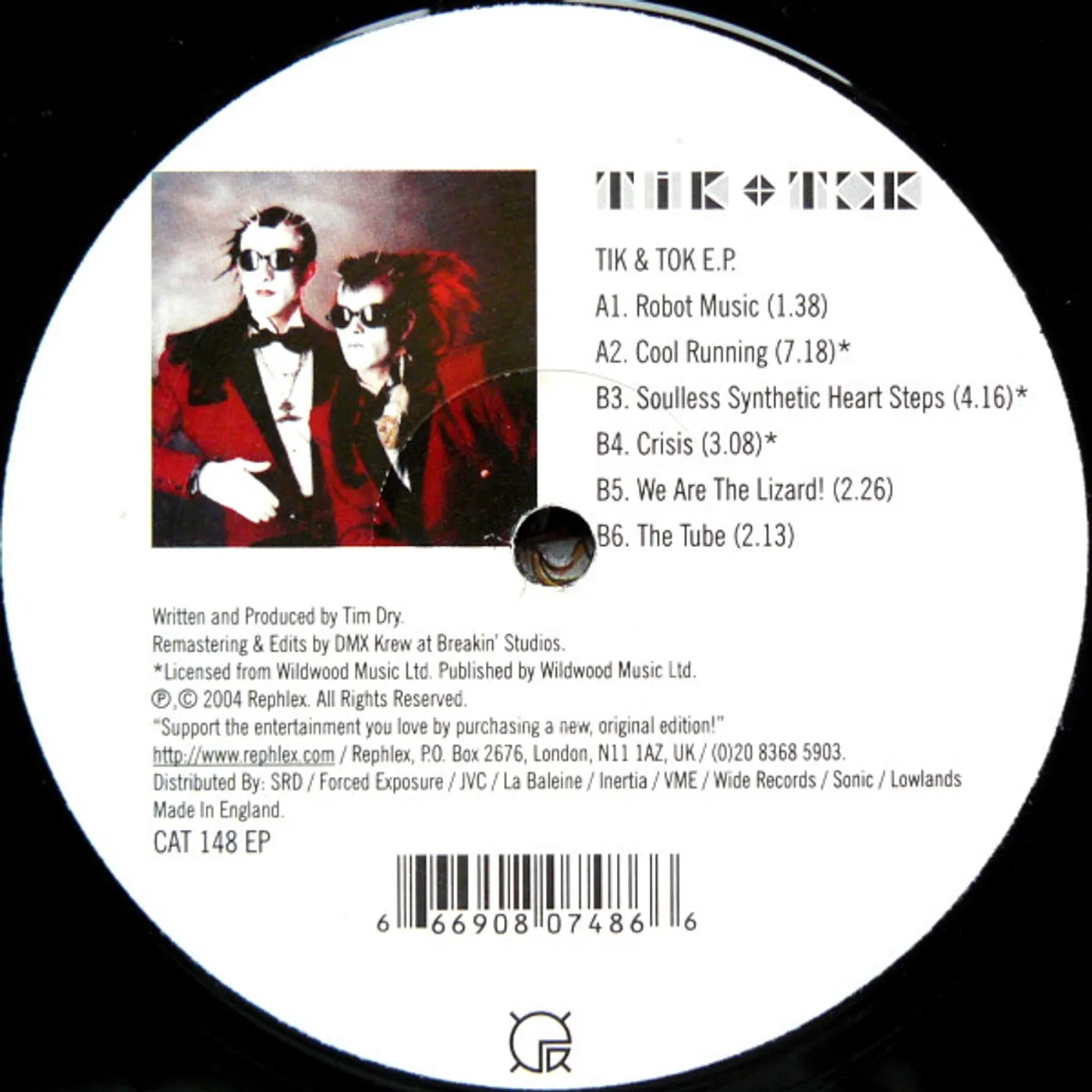 TIK & TOK Vinyl Record