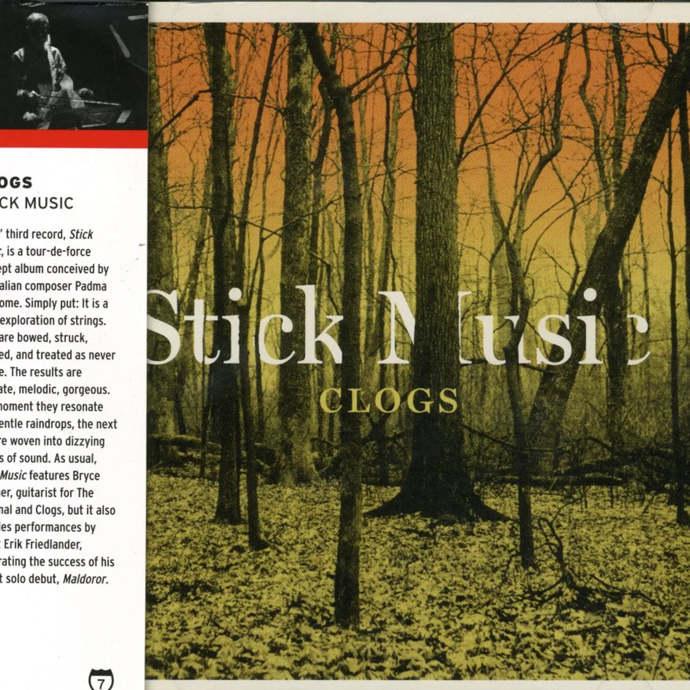 Clogs STICK MUSIC CD