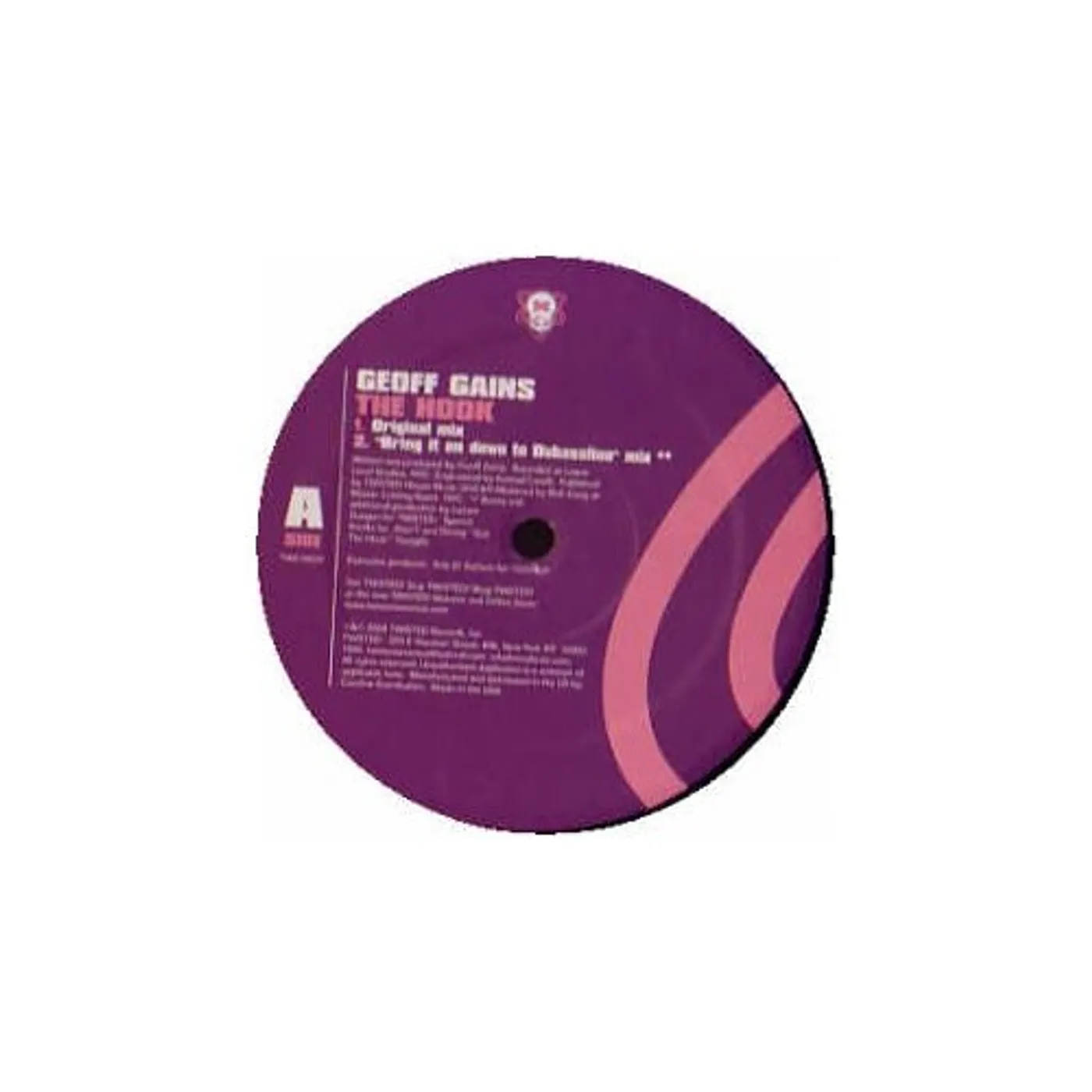 Geoff Gains HOOK Vinyl Record