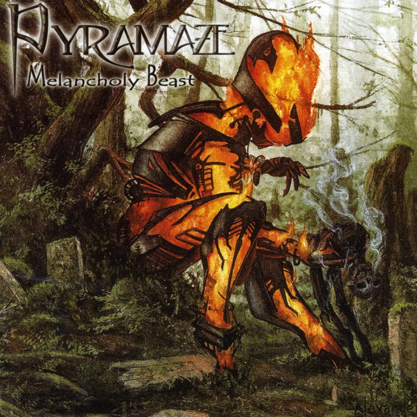 Pyramaze MELANCHOLY BEAST CD