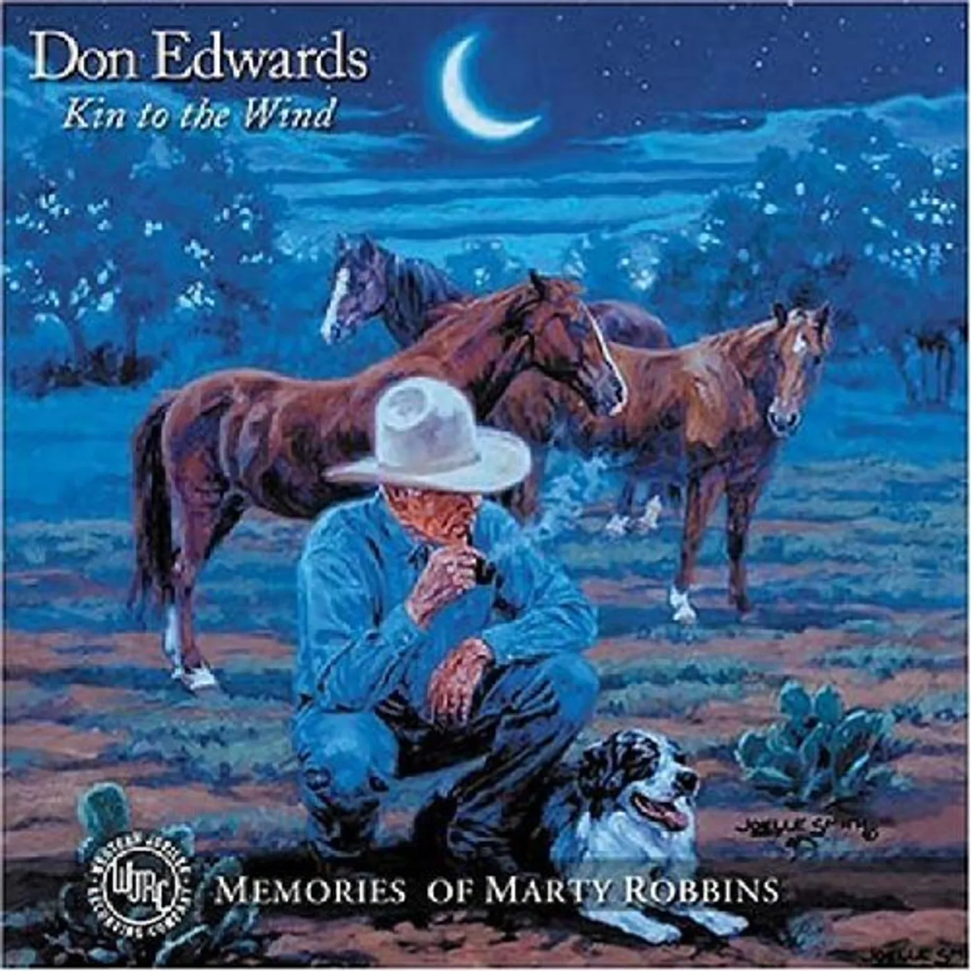 Don Edwards KIN TO THE WIND CD