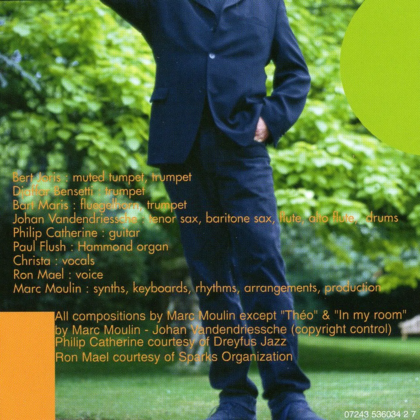 Marc Moulin TOP SECRET CD