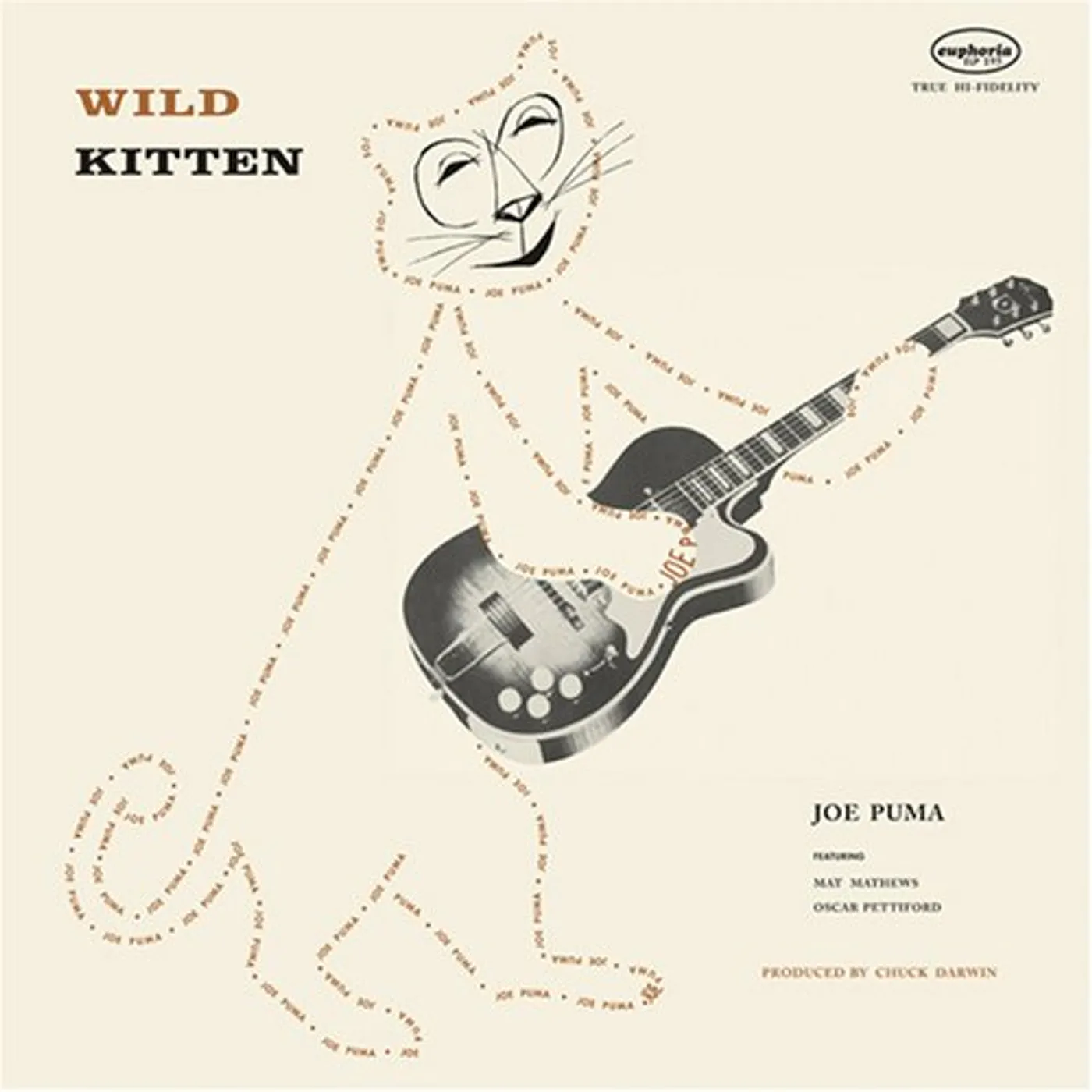 Joe Puma Wild Kitten Vinyl Record