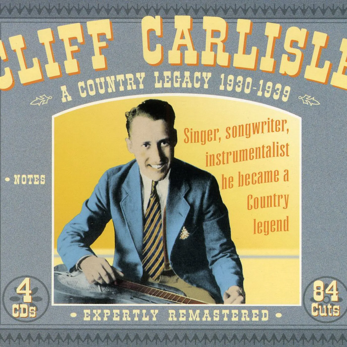 Cliff Carlisle COUNTRY LEGACY CD