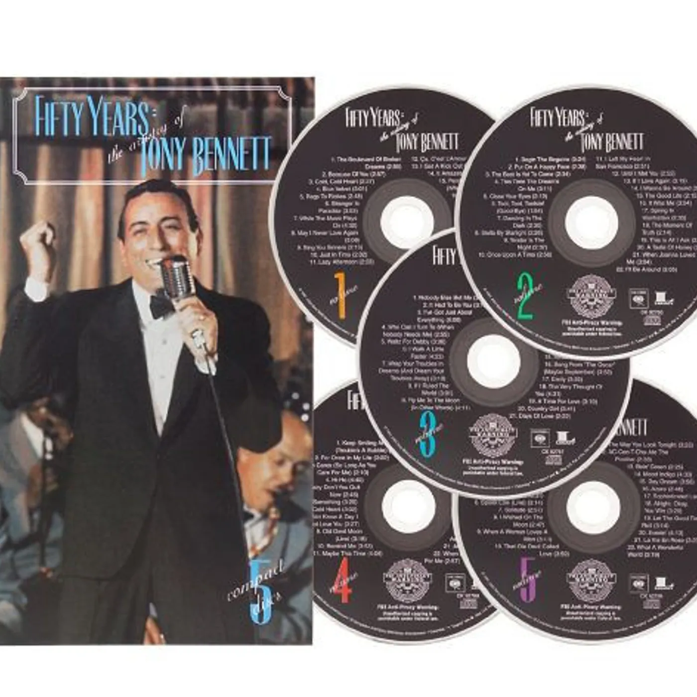 Fifty Years: The Artistry Of Tony Bennett CD (Box Set)