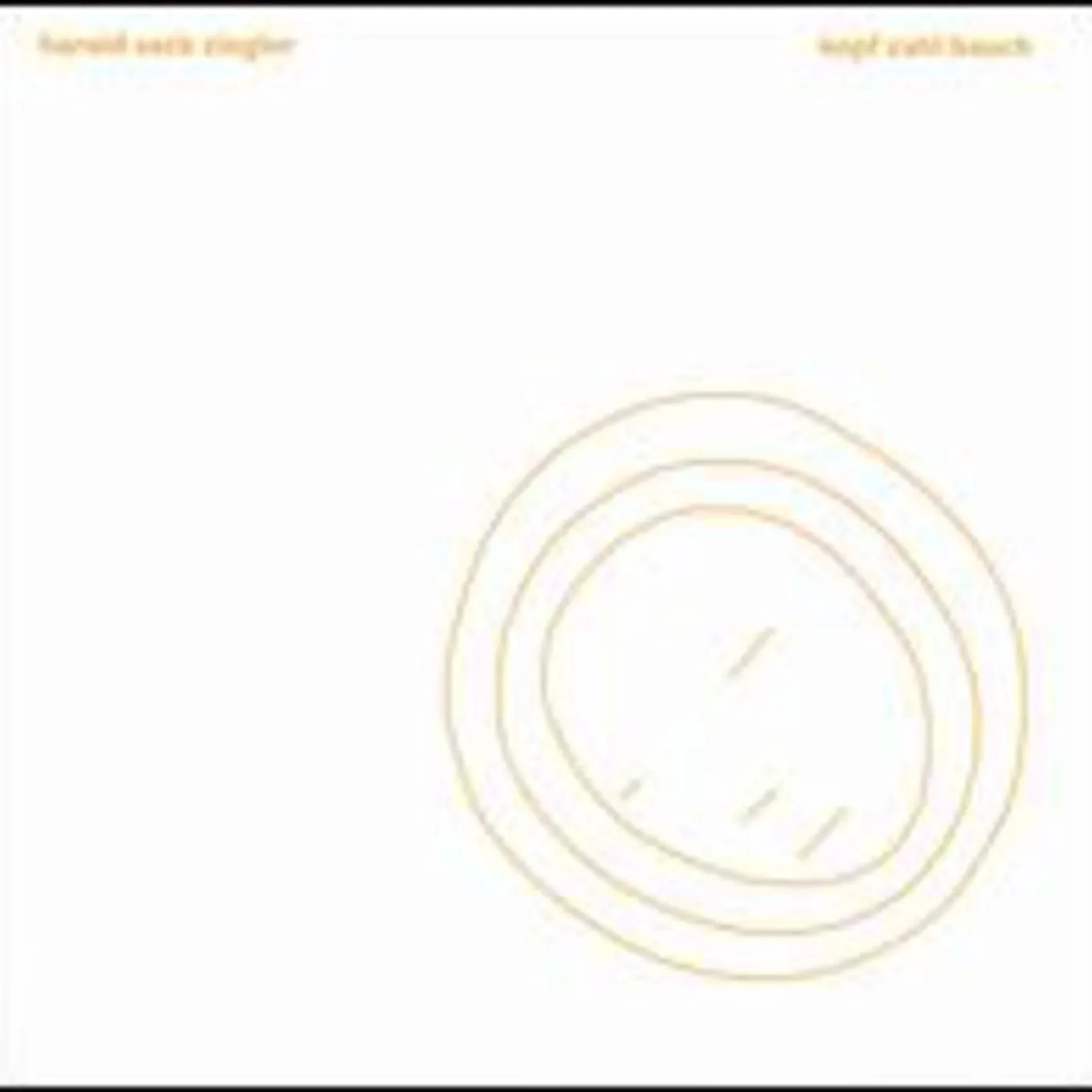 Harald Sack Ziegler Kopf Zahl Bauch Vinyl Record