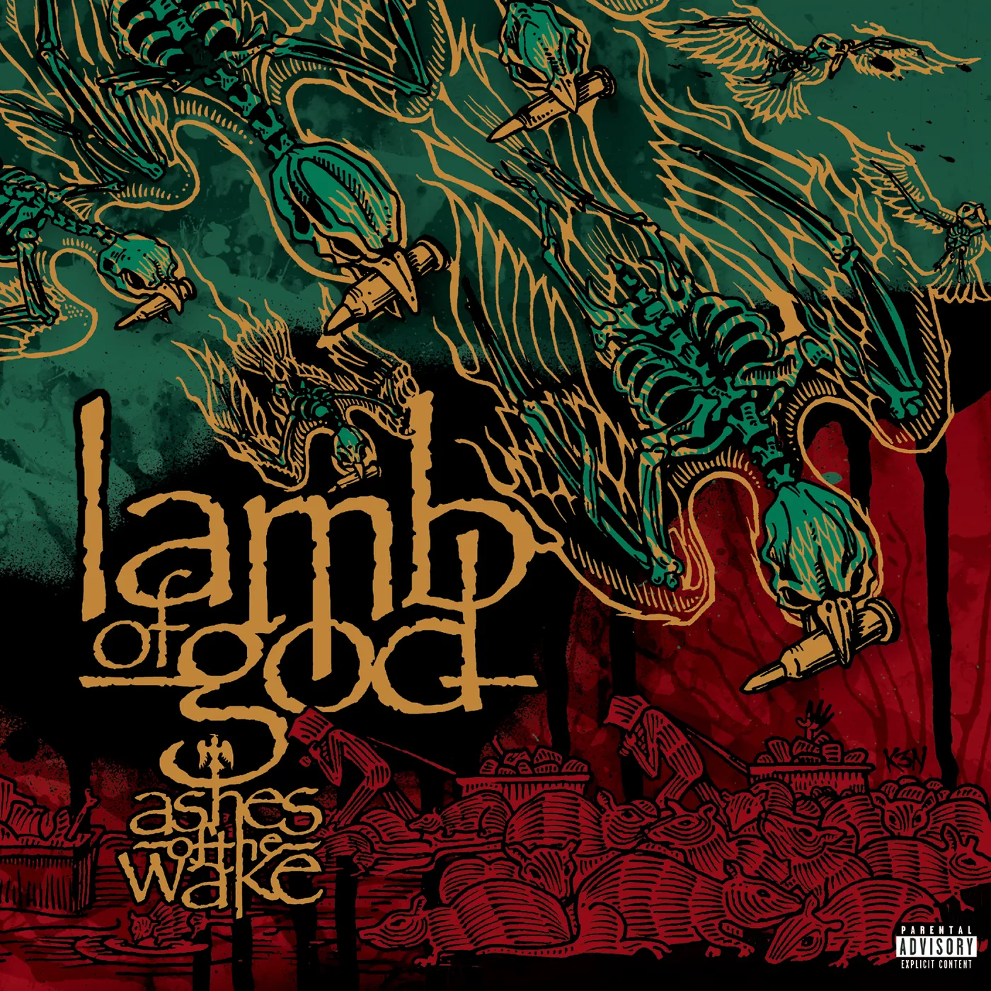 Lamb of God ASHES OF THE WAKE CD