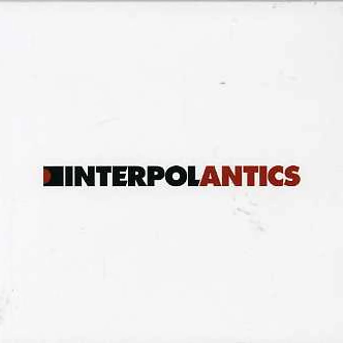 Interpol ANTICS CD