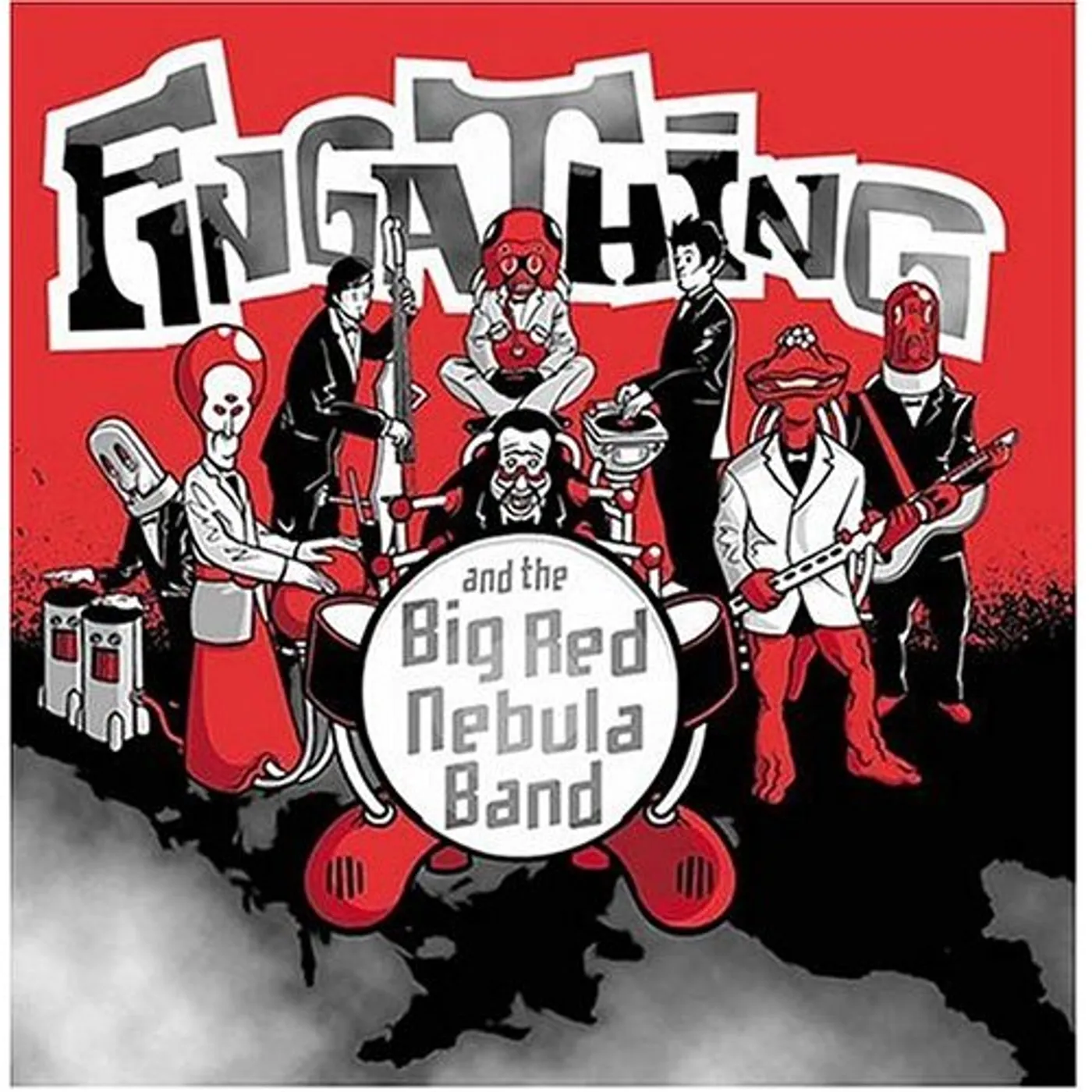 Fingathing AND THE BIG RED NEBULA BAND CD