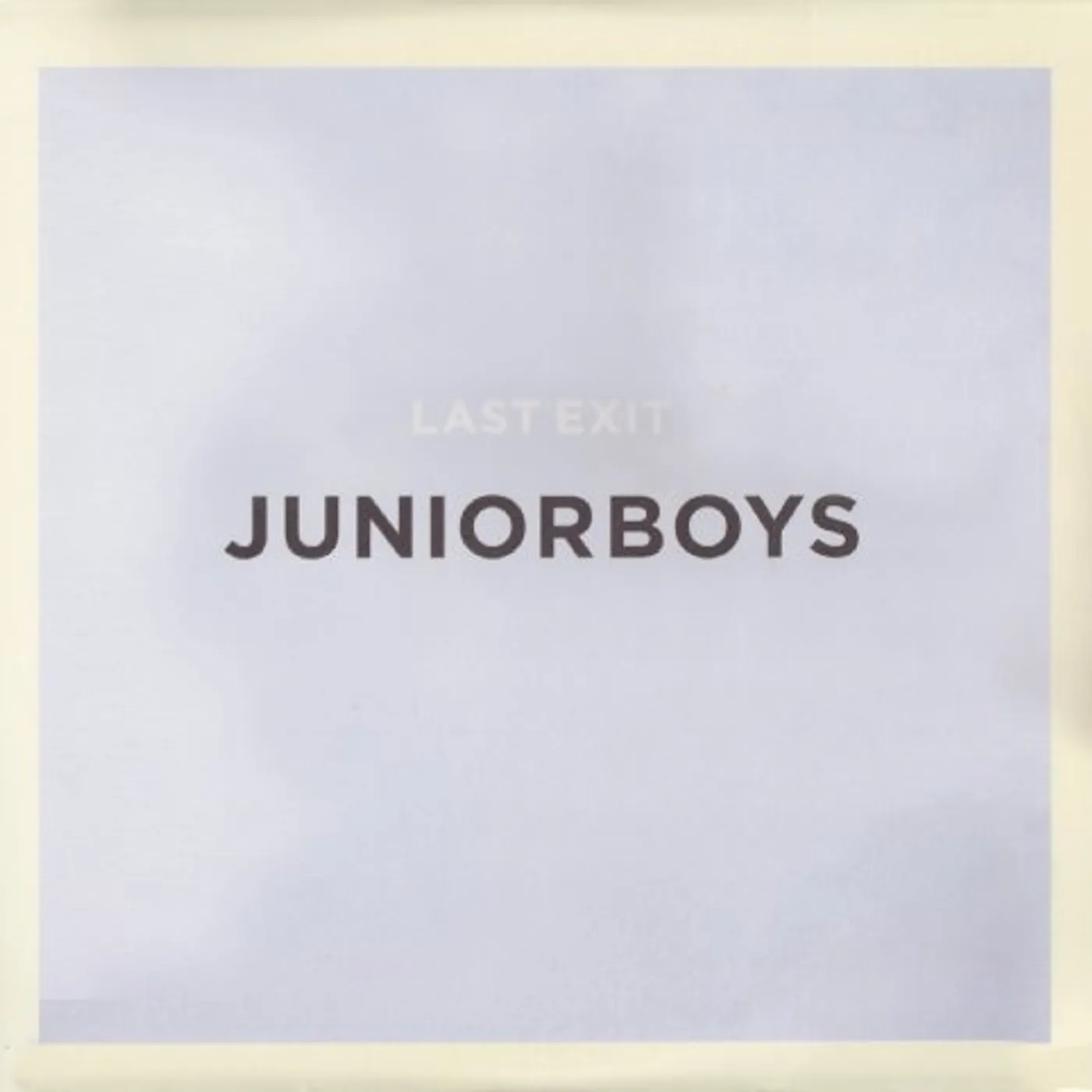 Junior Boys Last Exit Vinyl Record