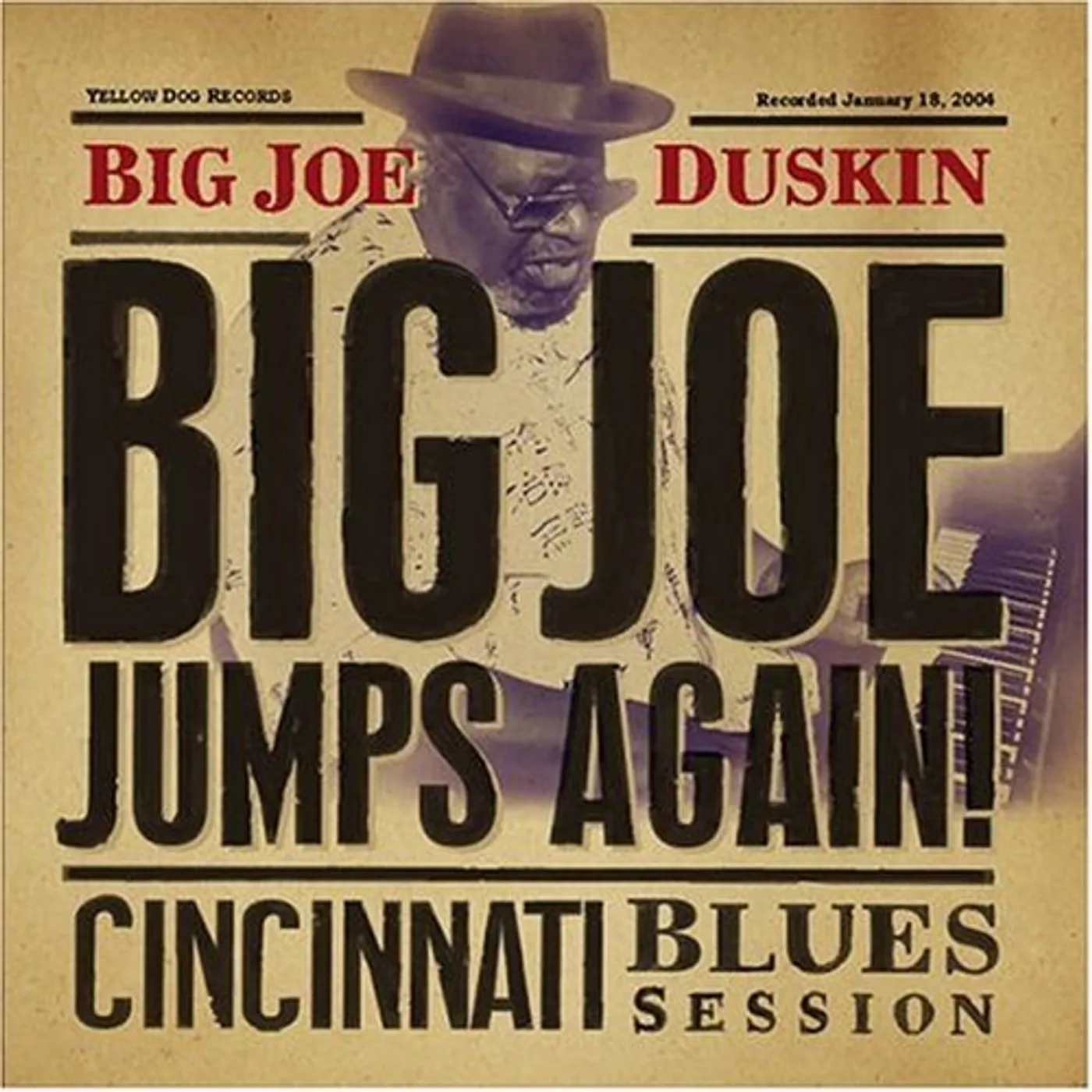 Big Joe Duskin BIG JOE JUMPS AGAIN: CINCINNATI BLUES SESSION CD
