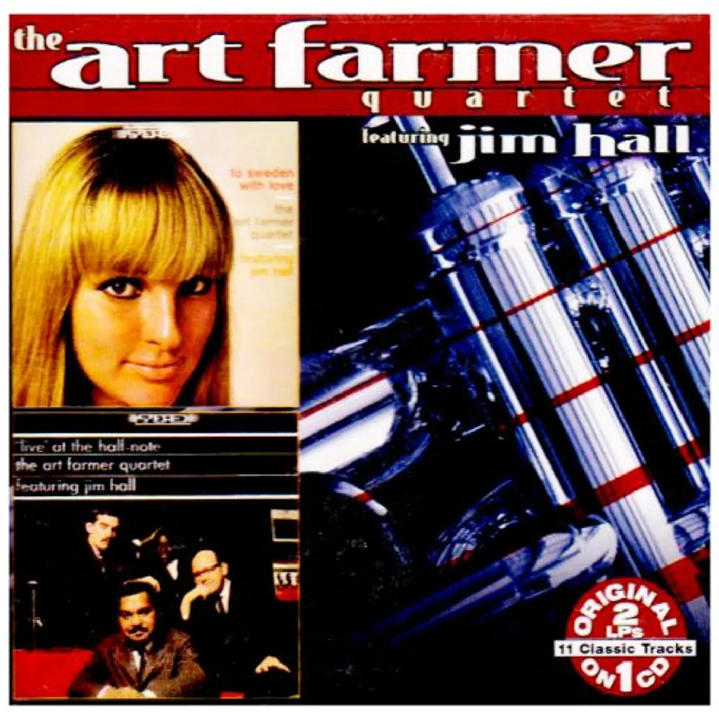Art Farmer TO SWEDEN WITH LOVE: LIVE AT THE HALF TONE CD