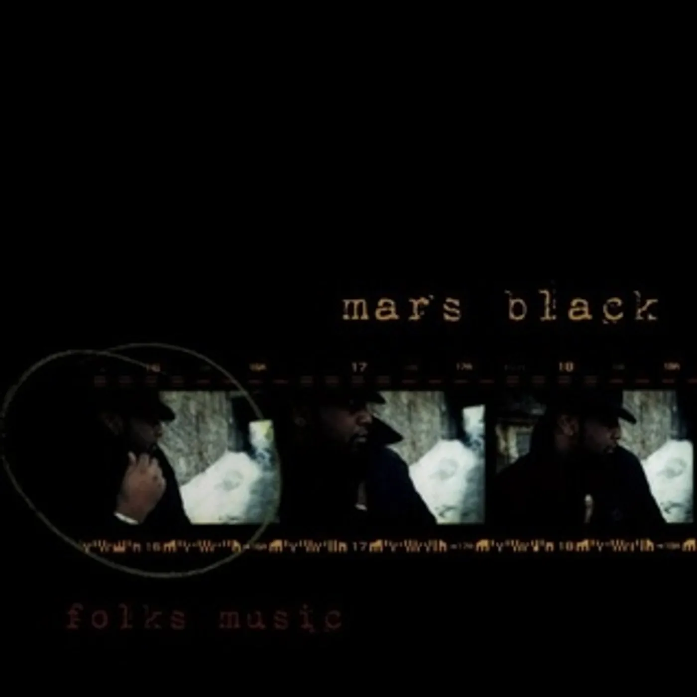 Mars Black FOLKS MUSIC (Vinyl)