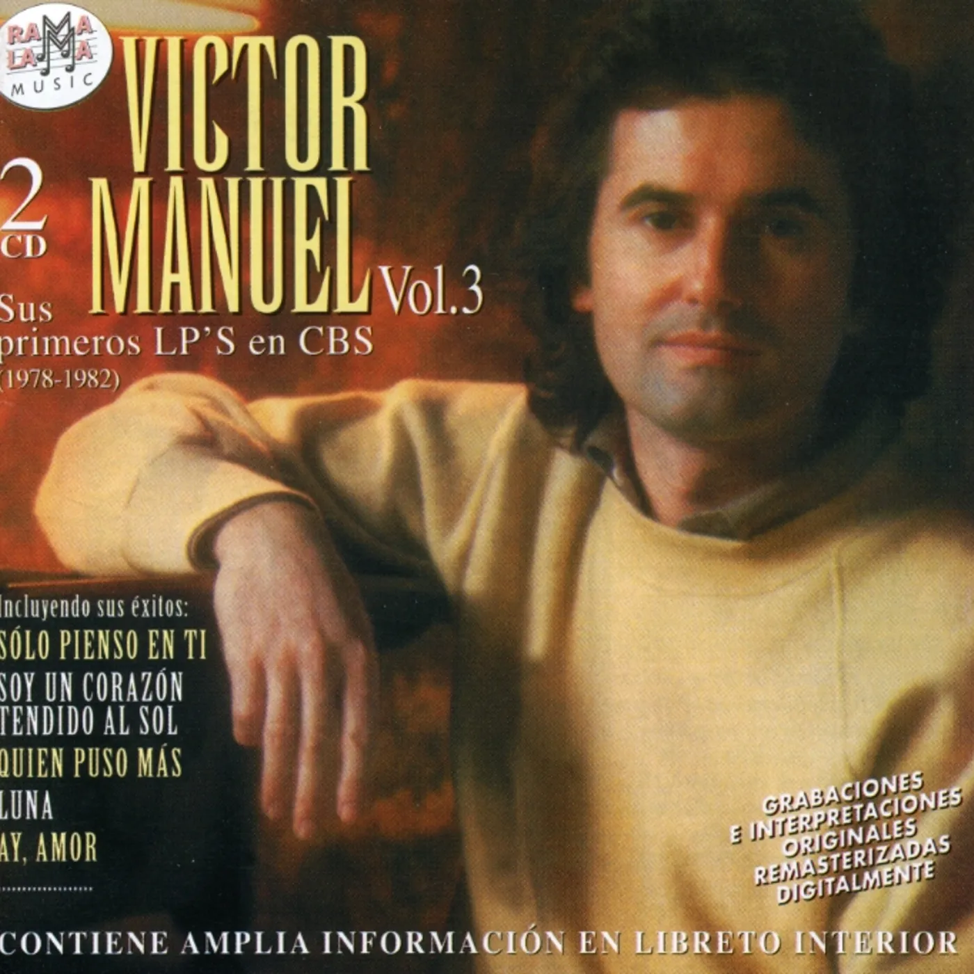 Victor Manuel SUS PRIMEROS ALBUMES: 1978-1982 CD