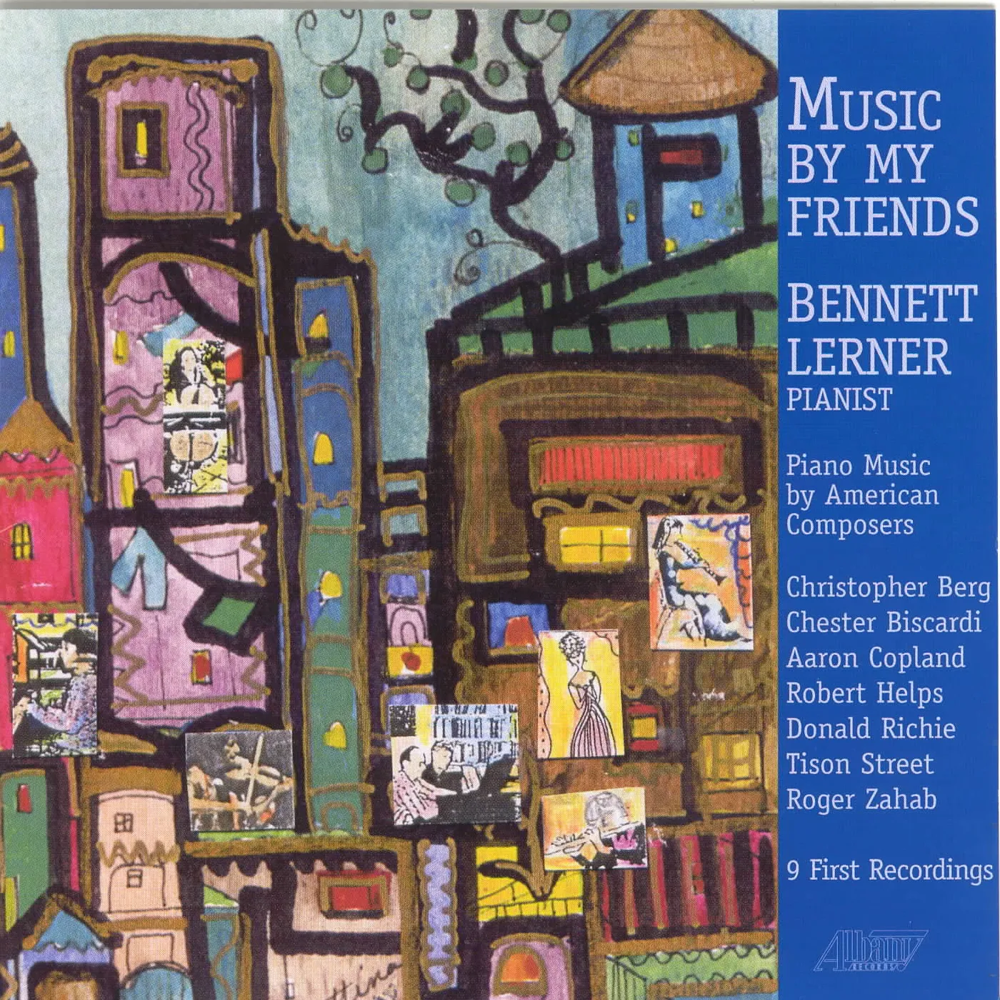 Bennett Lerner MUSIC BY MY FRIENDS CD