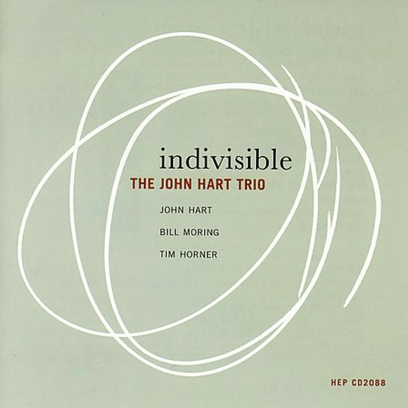 John Hart INDIVISIBLE CD
