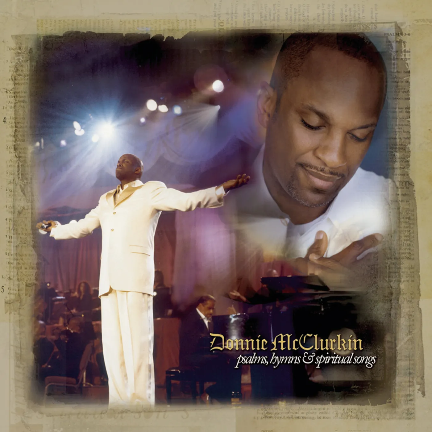 Donnie McClurkin PSALMS HYMNS & SPIRITUAL SONGS CD