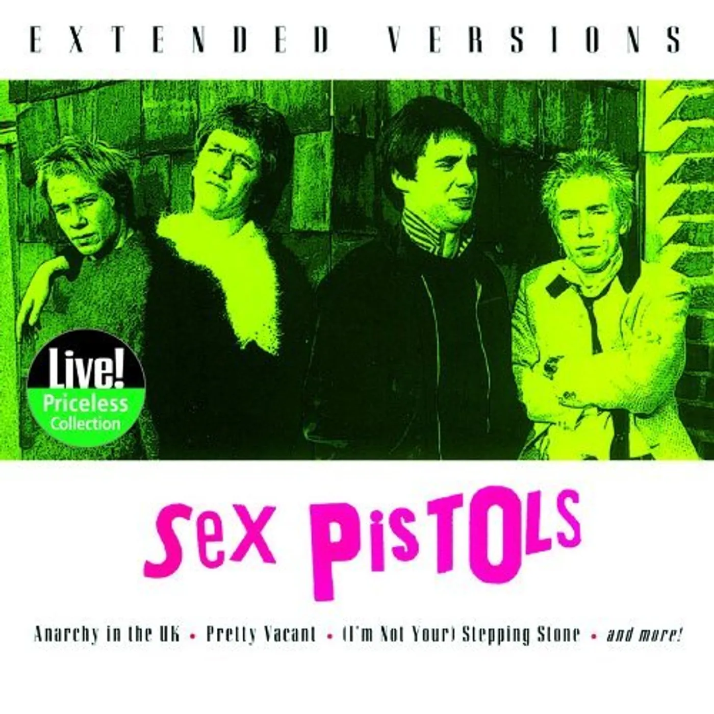 Sex Pistols EXTENDED VERSIONS CD